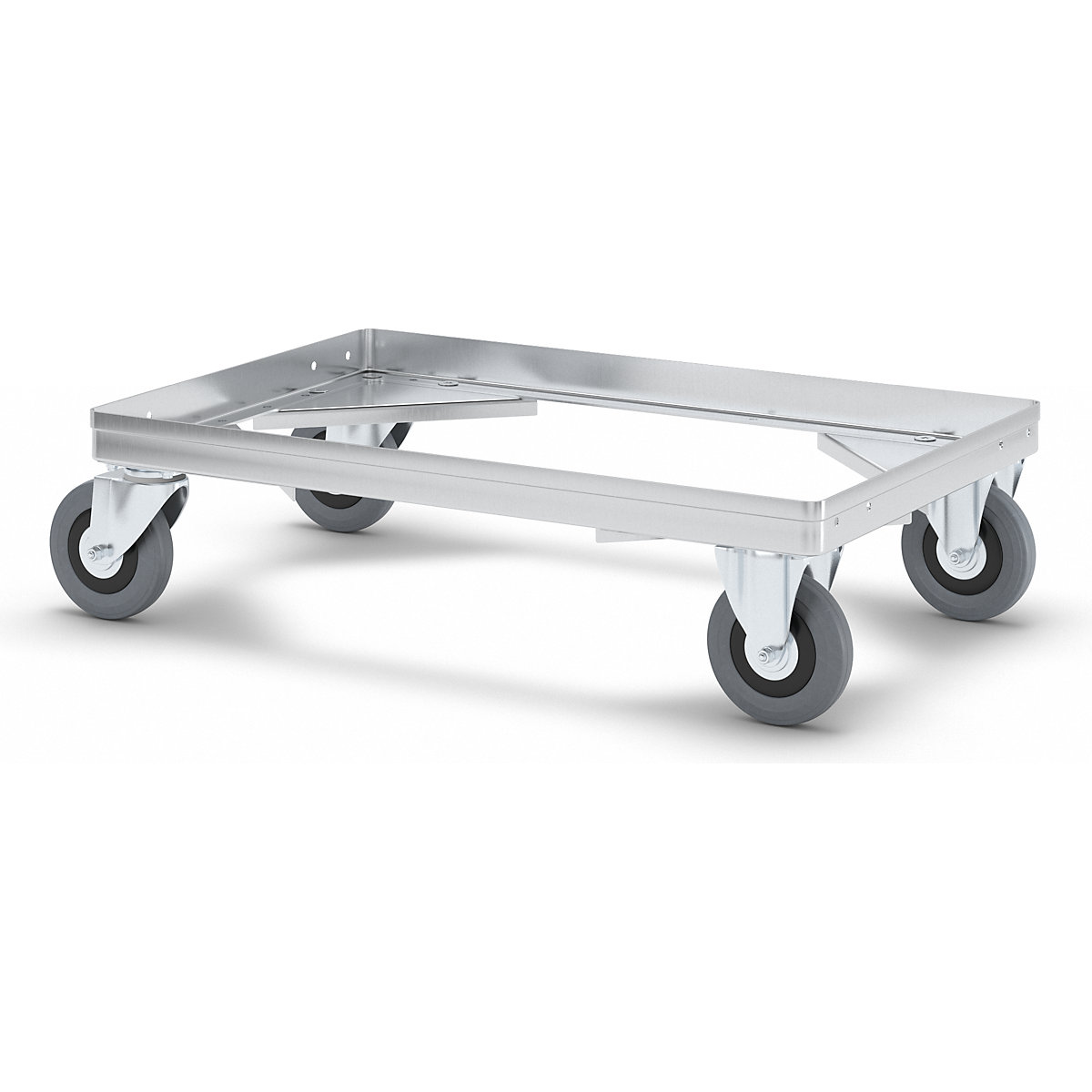Plateau roulant en aluminium, hauteur de chargement 150 mm – Gmöhling (Illustration du produit 8)-7