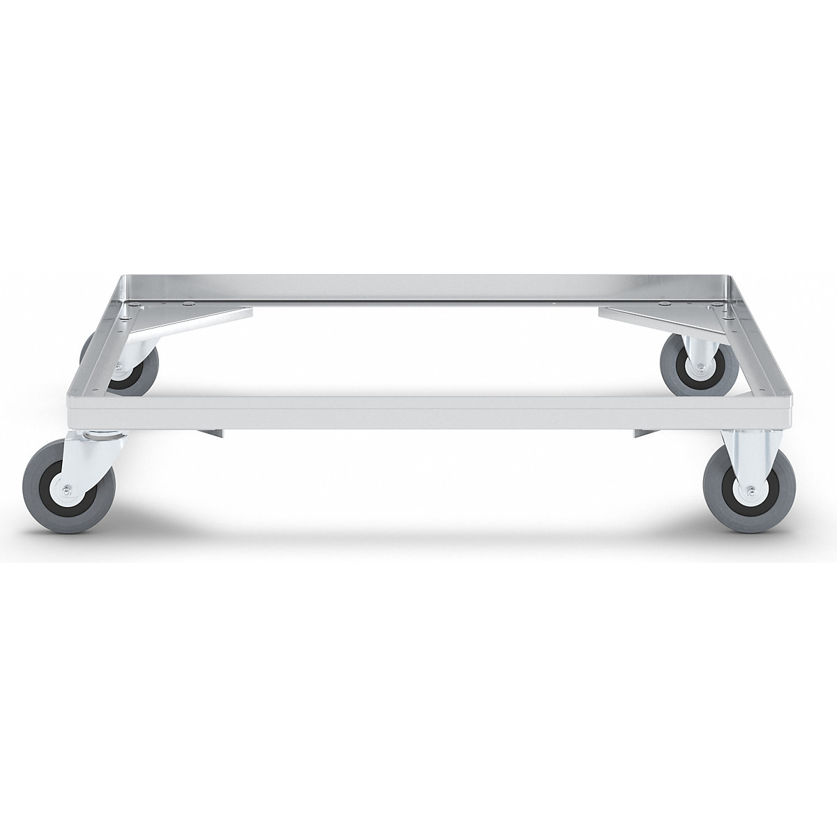 Plateau roulant en aluminium, hauteur de chargement 150 mm – Gmöhling (Illustration du produit 5)-4