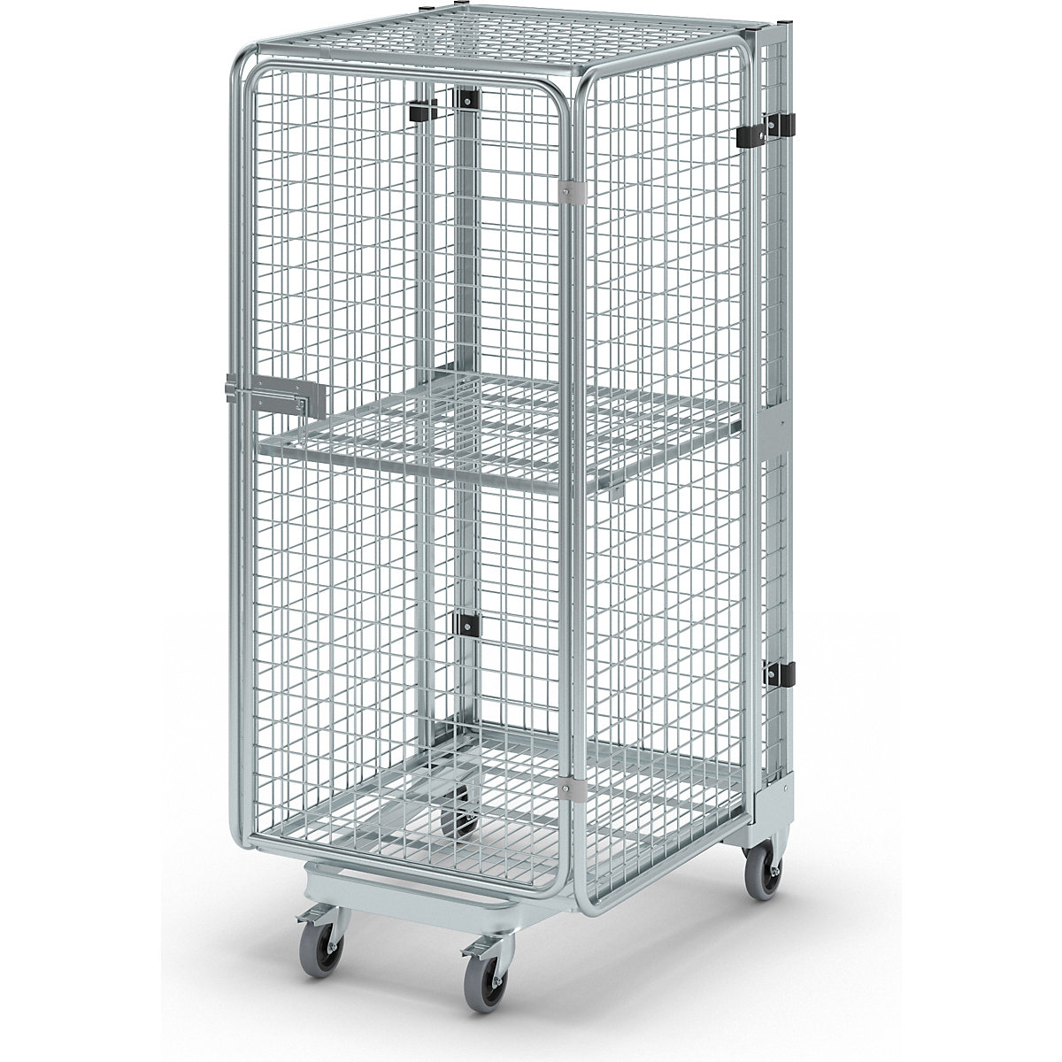 Roll-conteneur à système antivol