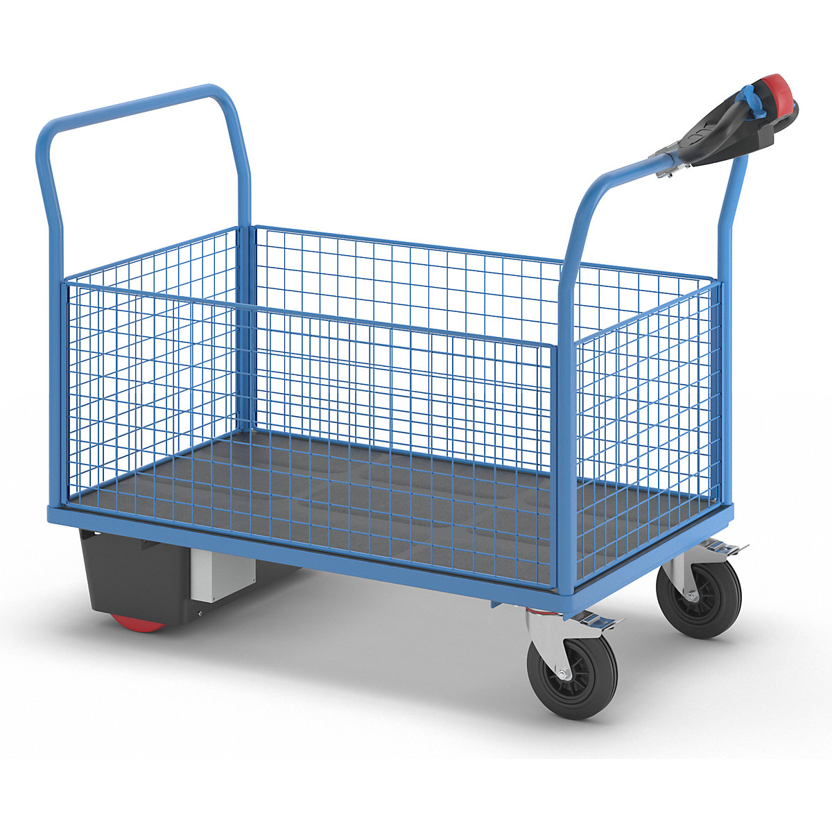 Chariot plate-forme à entraînement électrique – eurokraft pro (Illustration du produit 6)-5