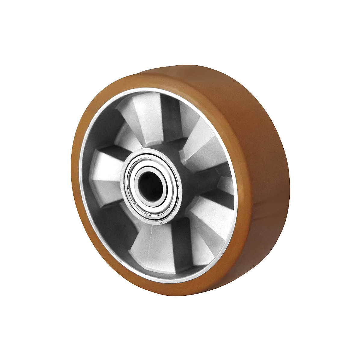 Roue en PU sur jante en aluminium – eurokraft basic