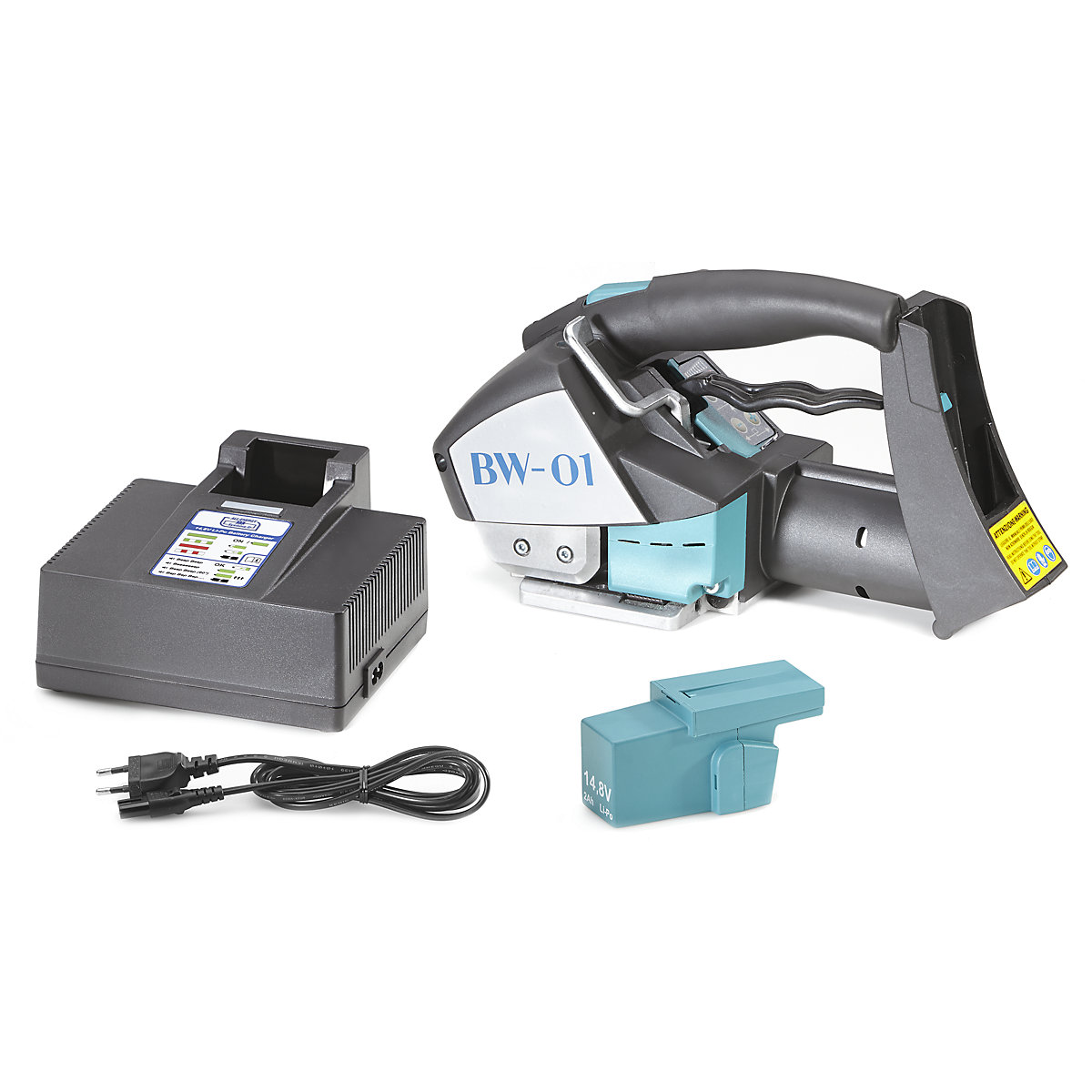 Appareil de cerclage, accumulateur, chargeur
