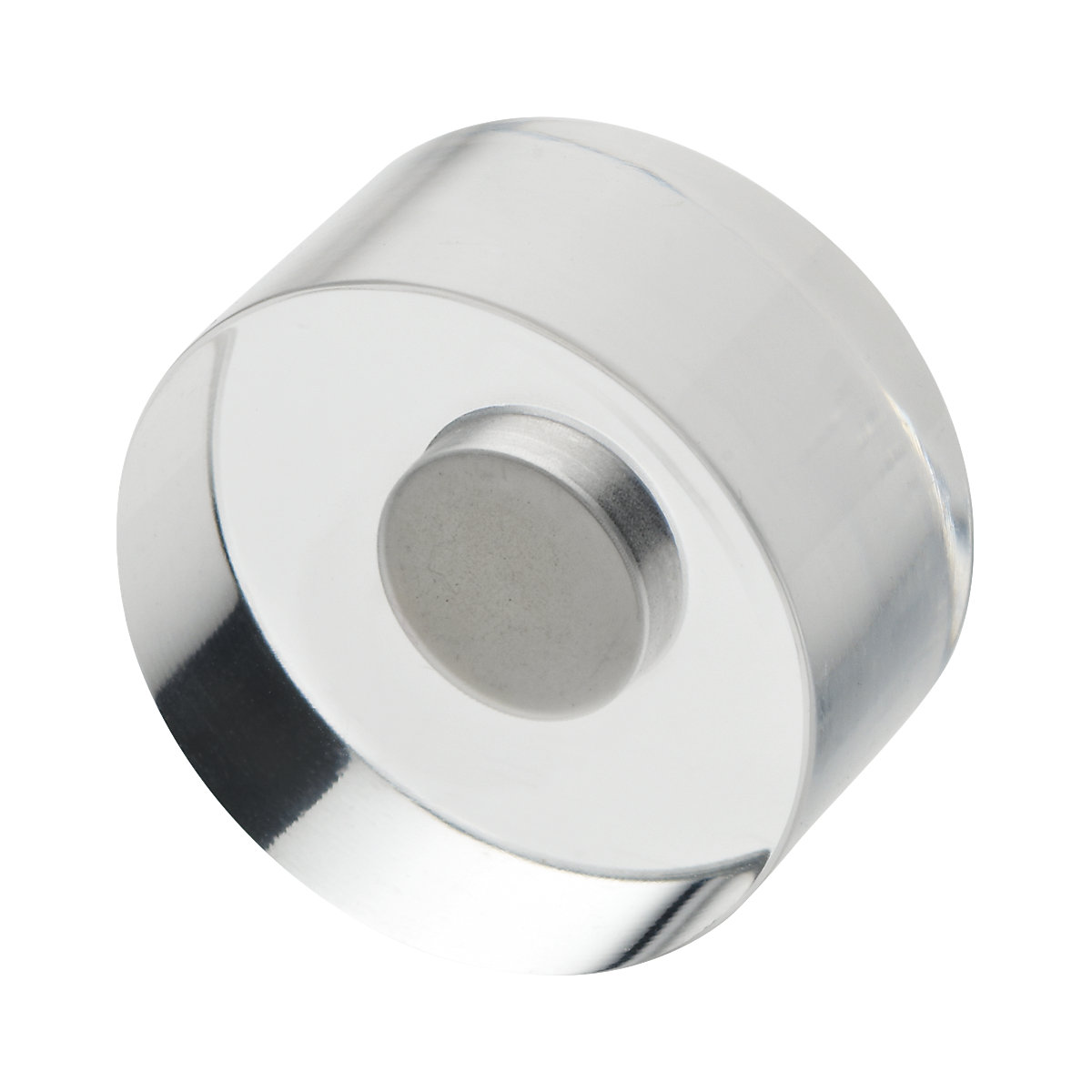 Plot magnétique design – magnetoplan, acrylique, Ø 20 mm, lot de 16-0