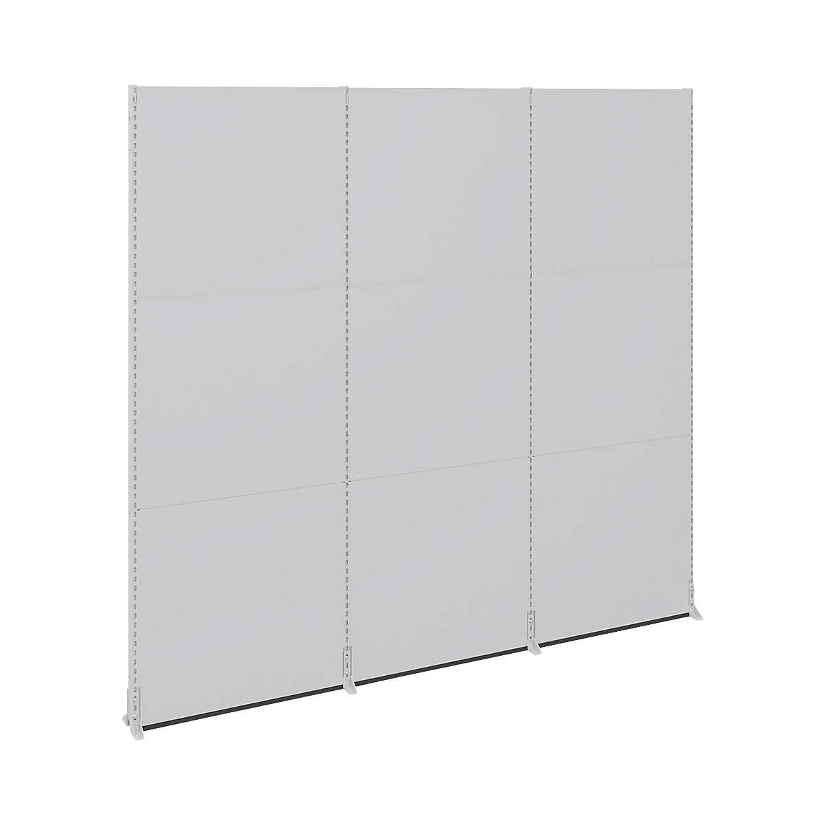 Akustyczna ścianka przestawna, biuro/przemysł, indywidualne ścianki przestawne, dł. x szer. x wys. 3030 x 276 x 3000 mm-0