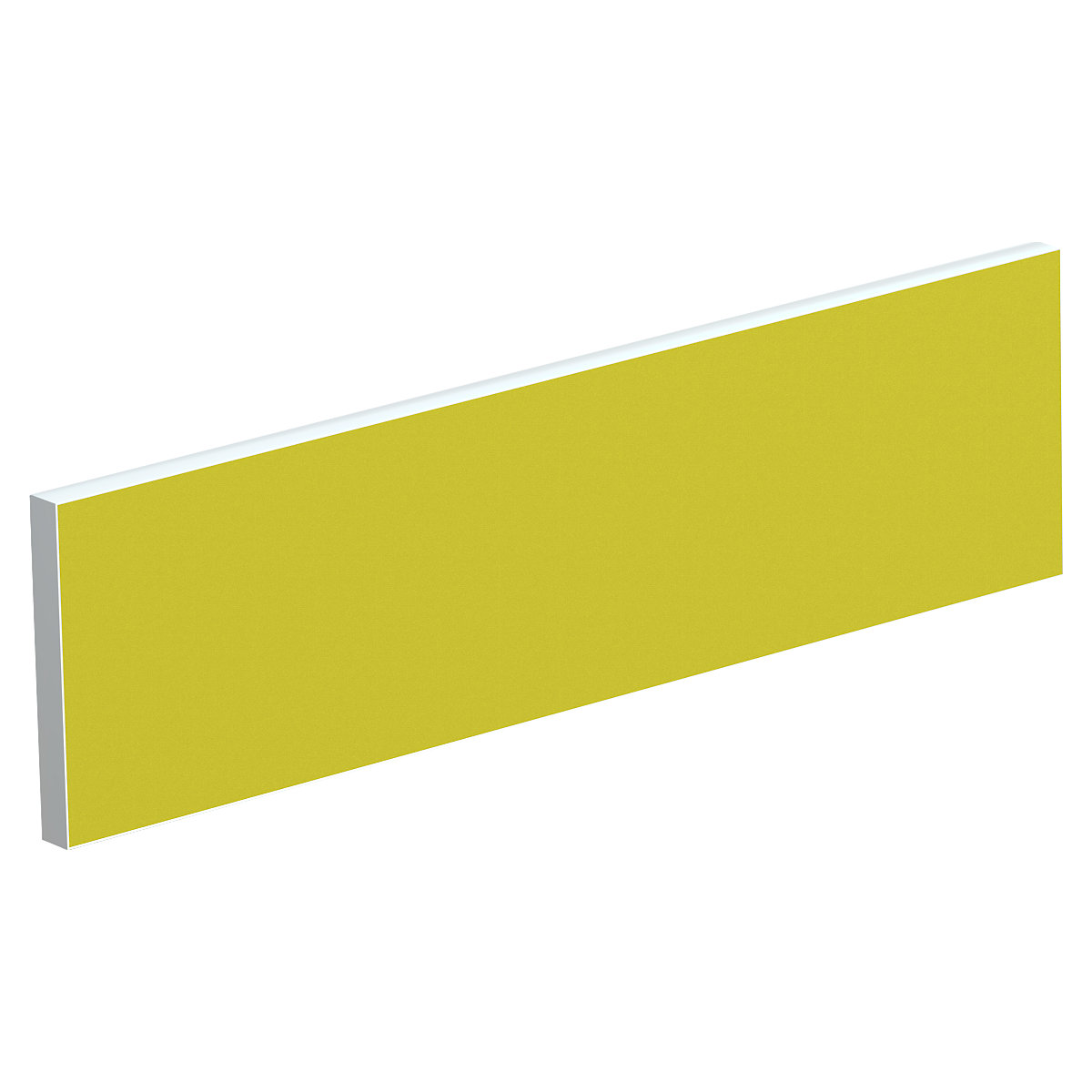 Stołowa ścianka działowa do biurek zespołowych – EasyDesk, szer. 1200 mm, obicie zielone-0