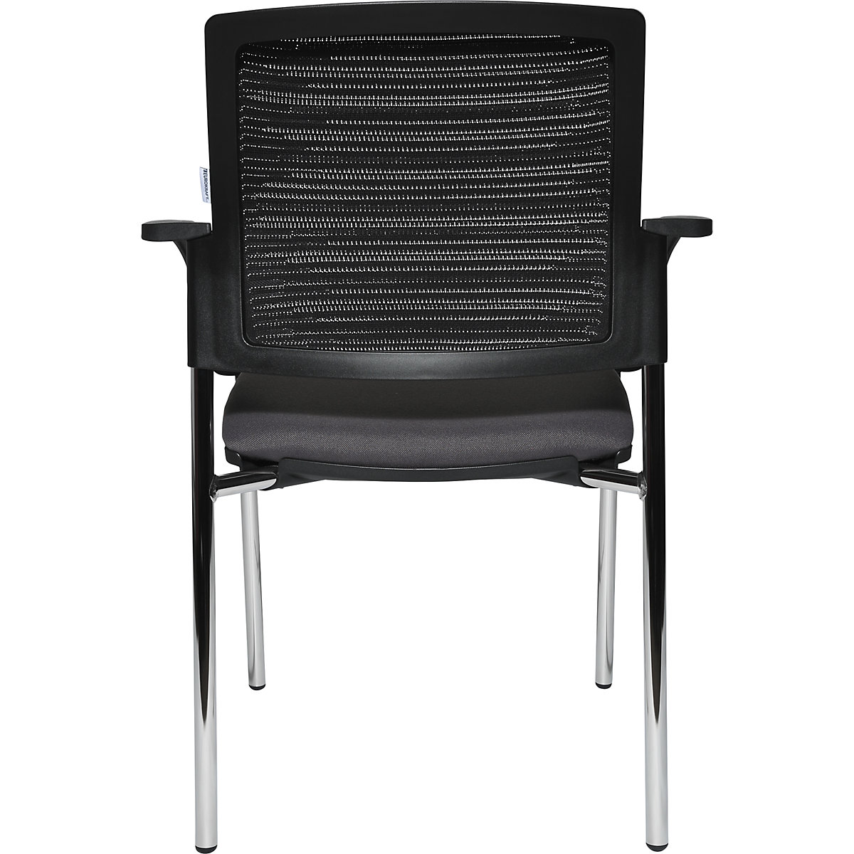 Krzesła dla gości, opak. 2 szt. – eurokraft pro (Zdjęcie produktu 5)-4