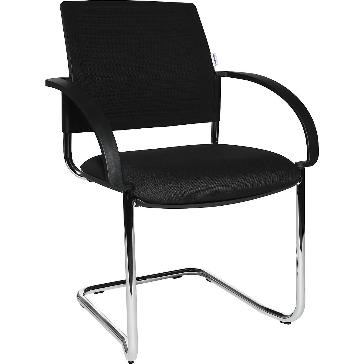 Krzesła typu Freischwinger, opak. 2 szt. - eurokraft pro