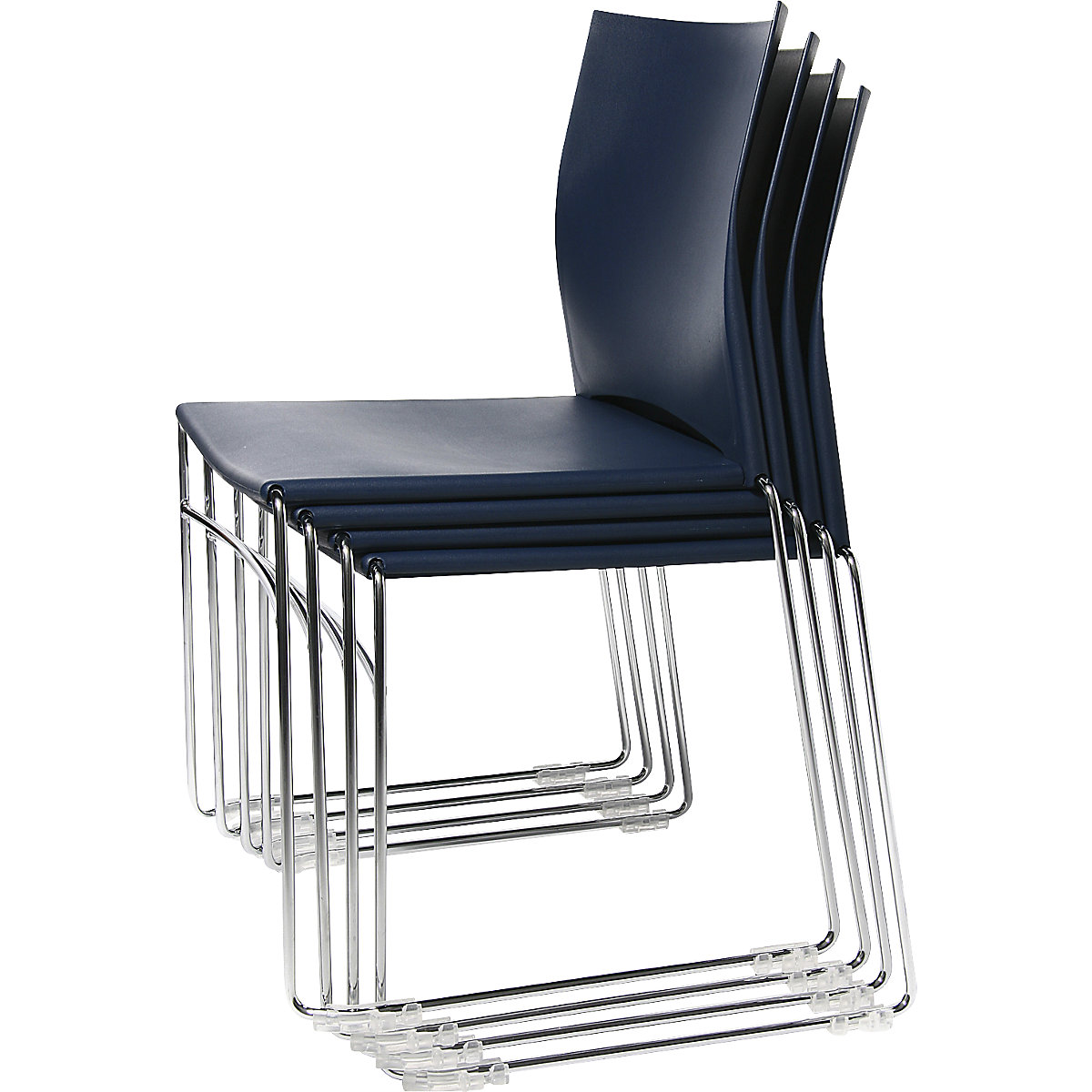 Krzesło do ustawiania w stos, z płozami – Topstar (Zdjęcie produktu 5)-4