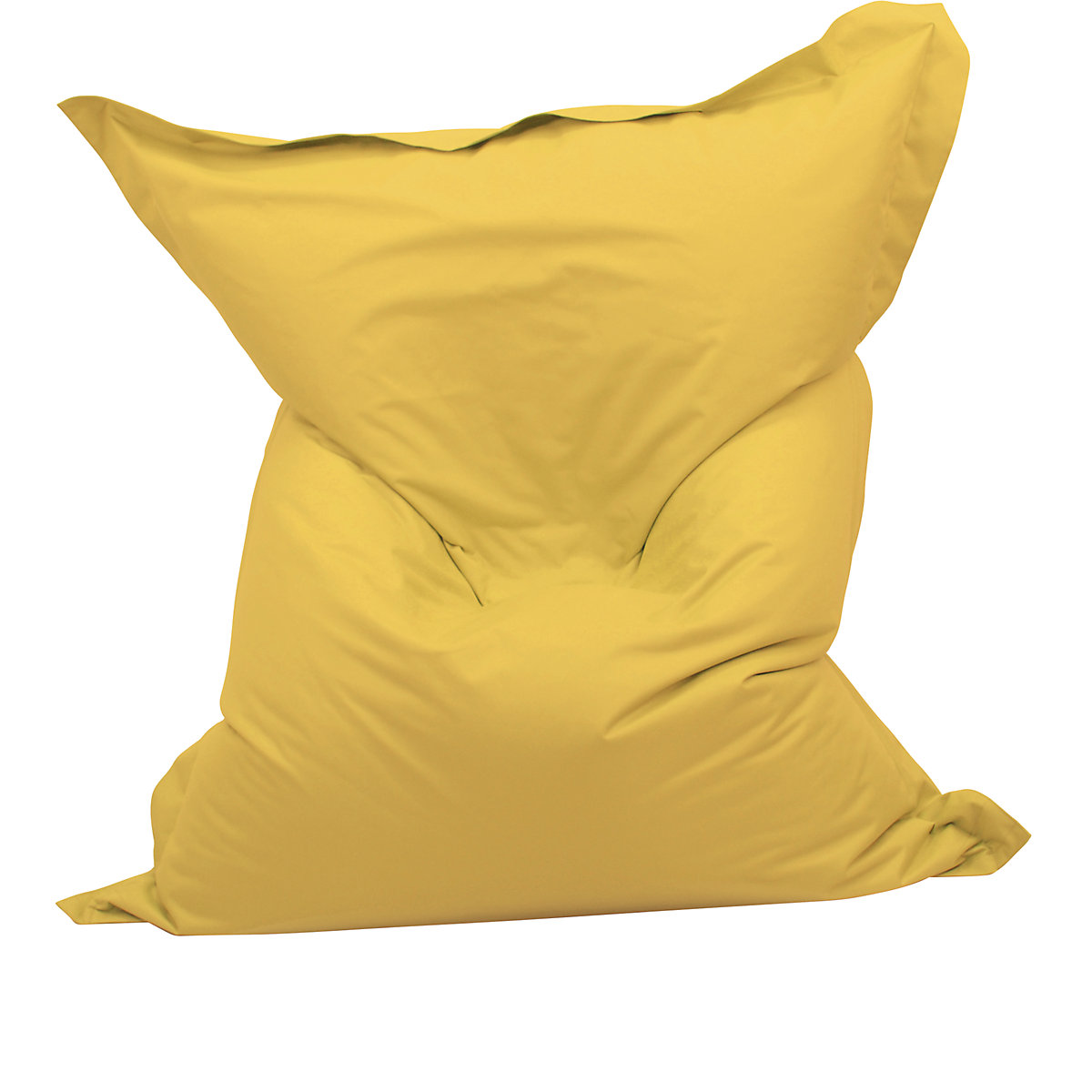 Ogromna pufa sako XXL, szer. x głęb. 1800 x 1400 mm, żółta-0