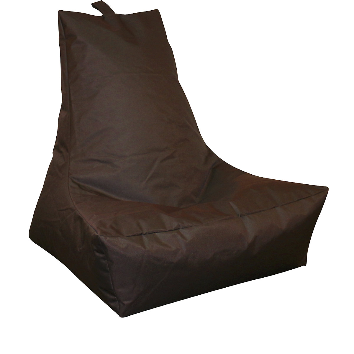 Pufa sako LOUNGE, wys. x szer. x głęb. 900 x 1000 x 800 mm, ciemnobrązowa-0