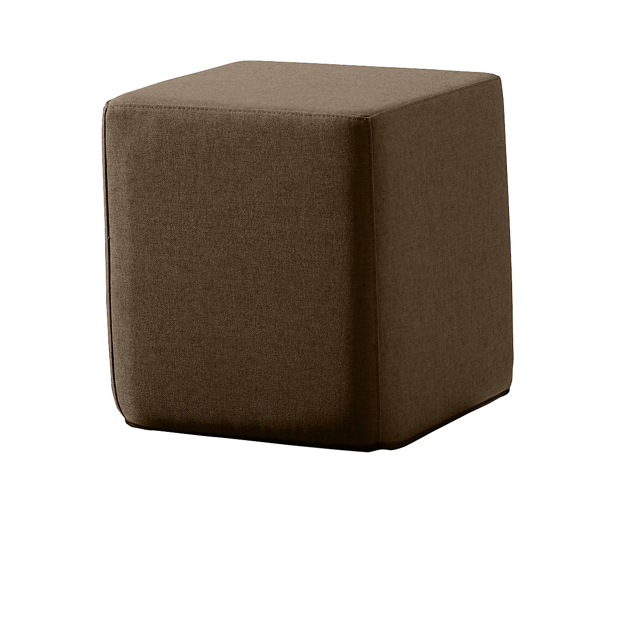 Siedzisko SITTING, wys. x szer. x głęb. 420 x 400 x 400 mm, brązowy-0