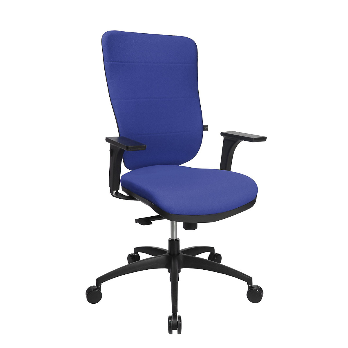 Krzesło obrotowe z podporą lędźwi, mechanizm synchroniczny, siedzisko z podporą lędźwi – Topstar (Zdjęcie produktu 3)-2
