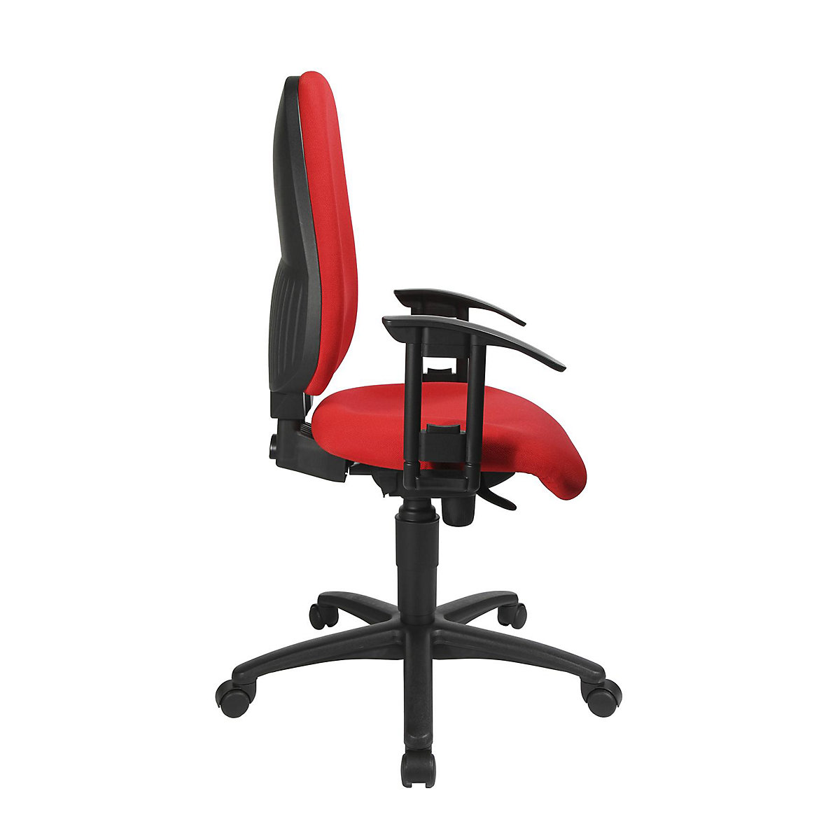 Krzesło obrotowe z podporą lędźwi, mechanizm synchroniczny, siedzisko z podporą lędźwi – Topstar (Zdjęcie produktu 8)-7