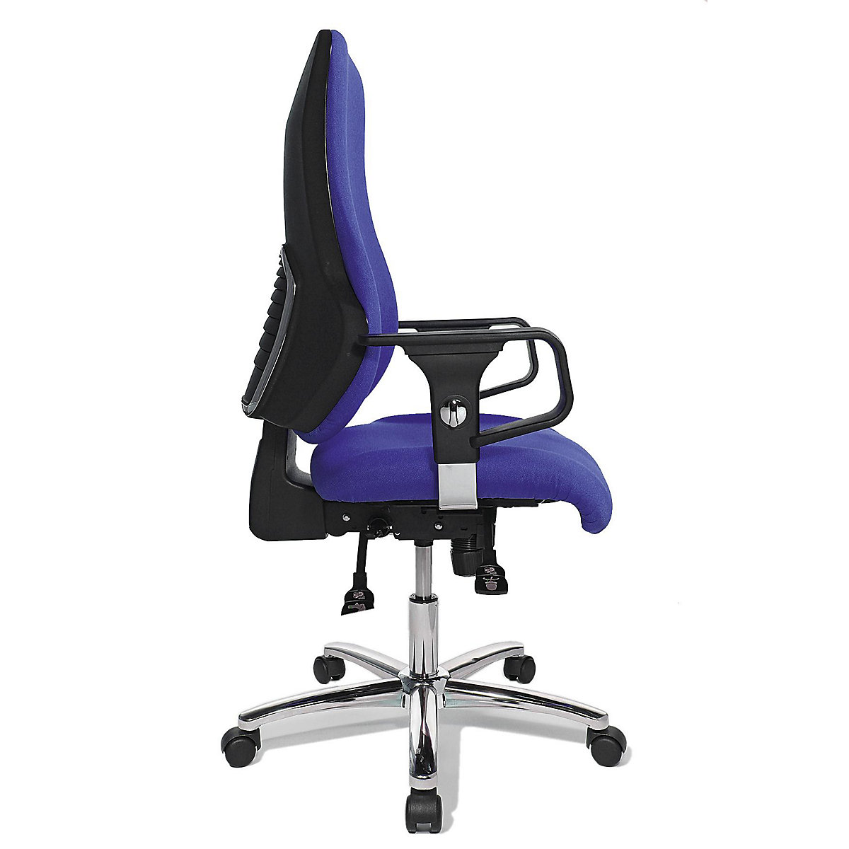 Obrotowe krzesło operatora, z podłokietnikami – Topstar (Zdjęcie produktu 2)-1