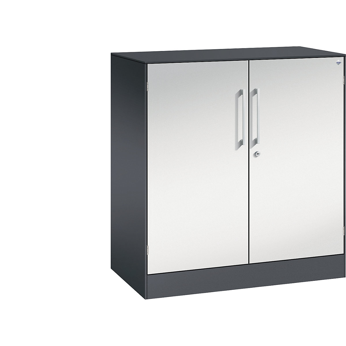 Szafa z drzwiami skrzydłowymi ASISTO, wys. 897 mm – C+P (Zdjęcie produktu 2)-1