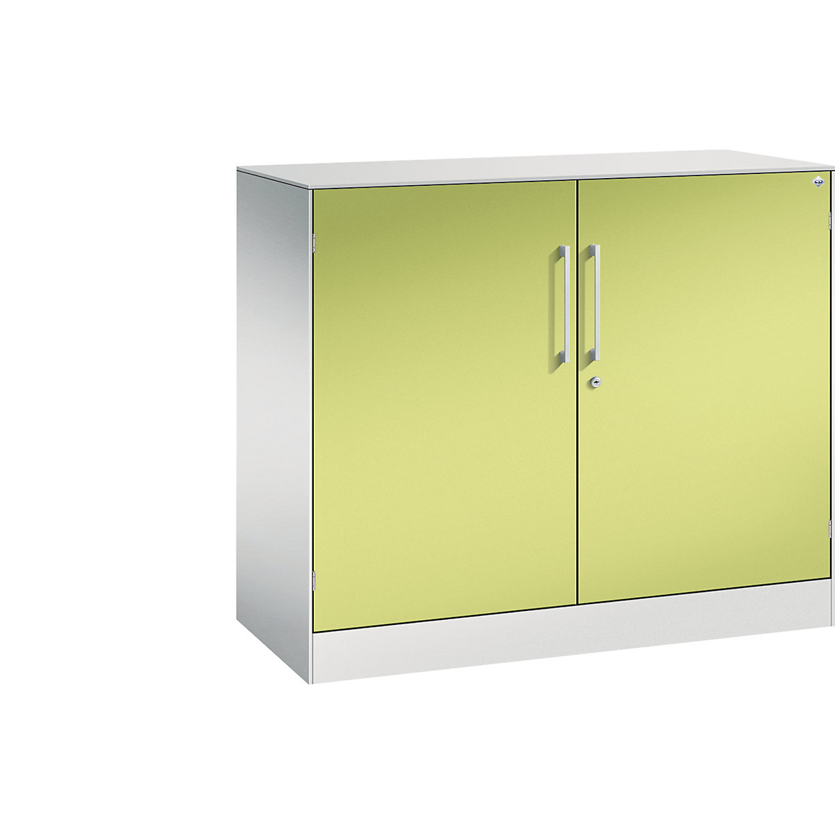Szafa z drzwiami skrzydłowymi ASISTO, wys. 897 mm – C+P (Zdjęcie produktu 2)-1