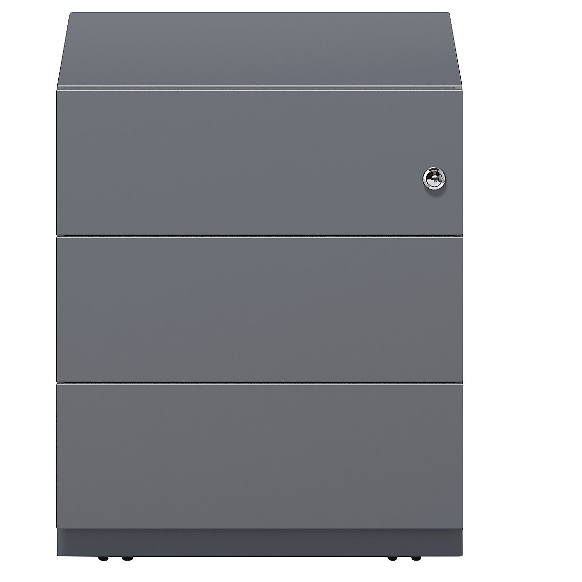 Kontener na kółkach Note™, z 3 szufladami uniwersalnymi – BISLEY (Zdjęcie produktu 2)-1
