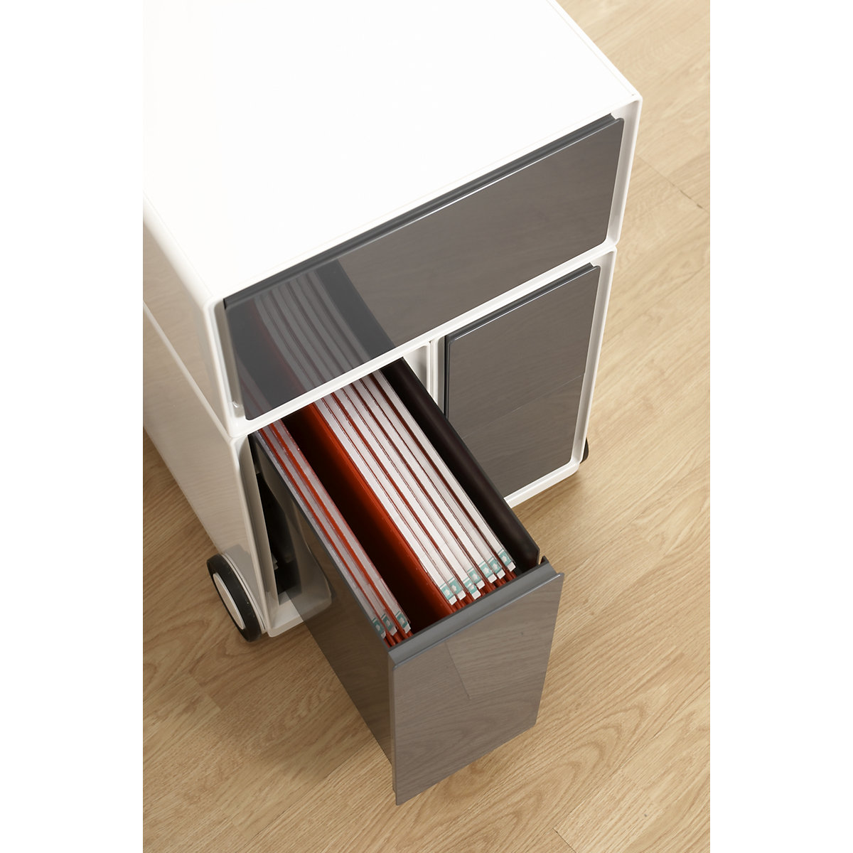Kontener na kółkach easyBox® – Paperflow (Zdjęcie produktu 3)-2