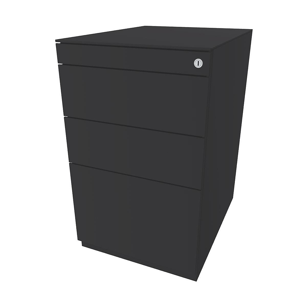 Kontener stojący Note™, z 2 szufladami uniwersalnymi i 1 kartoteką wiszącą – BISLEY