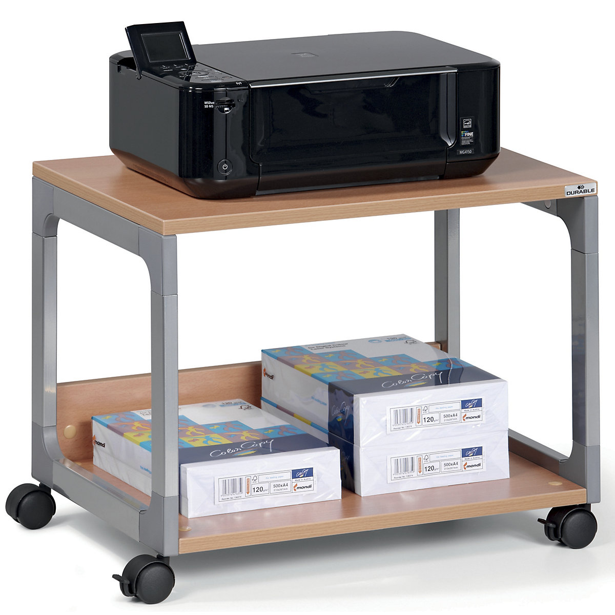 Wózek wielofunkcyjny / stolik pod drukarkę – DURABLE (Zdjęcie produktu 2)-1