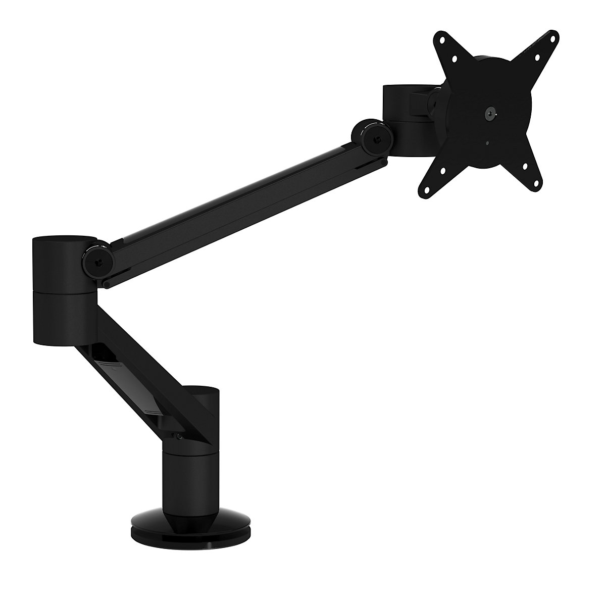 Uchwyt do monitora VIEWLITE PLUS – Dataflex, do zamontowania na stole, czarny-0