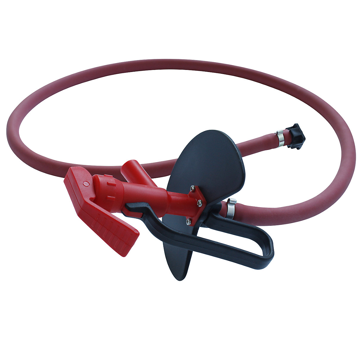 Manguera de descarga de bomba manual con grifo – Jessberger