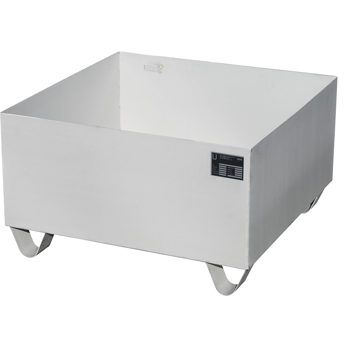 Cubeta colectora de acero inoxidable – eurokraft pro