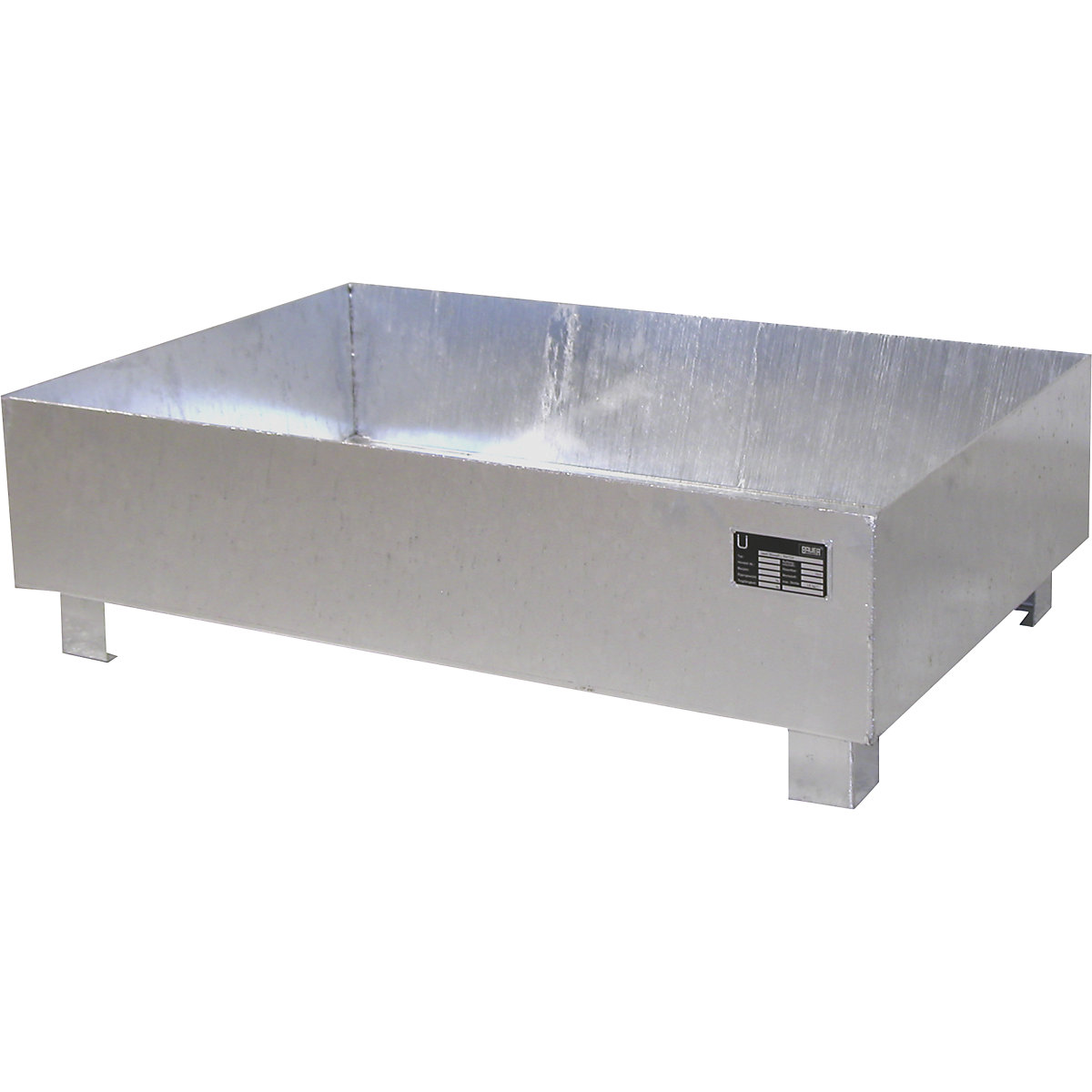 Cubeta colectora de acero – eurokraft pro