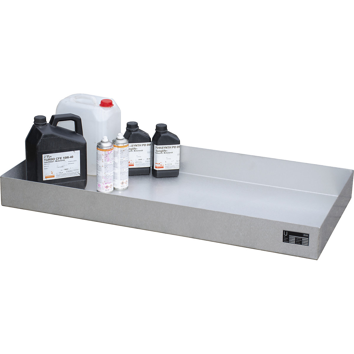 Cubeta de acero inoxidable para palets – eurokraft pro (Imagen del producto 9)-8