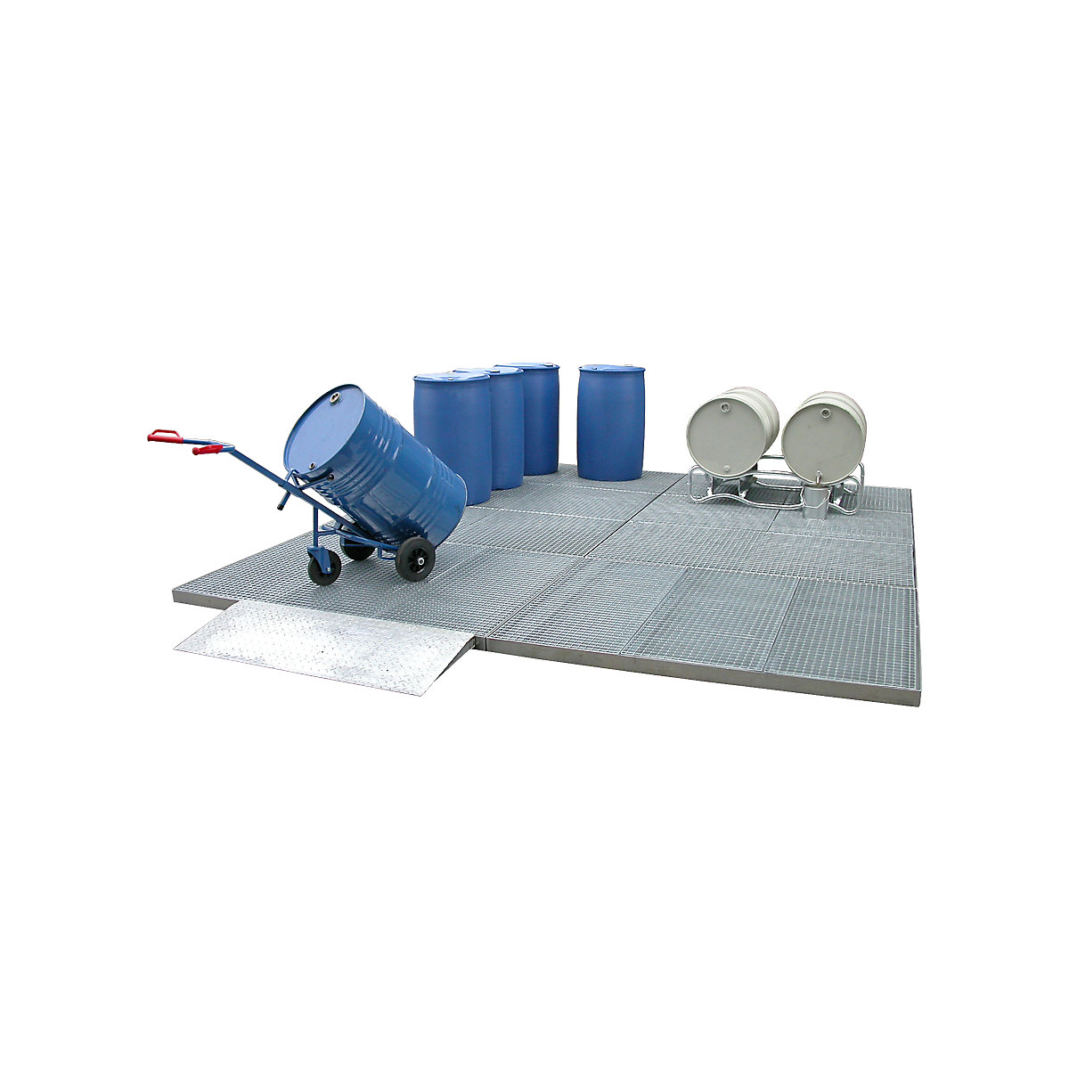 Cubeta plana de acero galvanizado – LaCont (Imagen del producto 4)-3