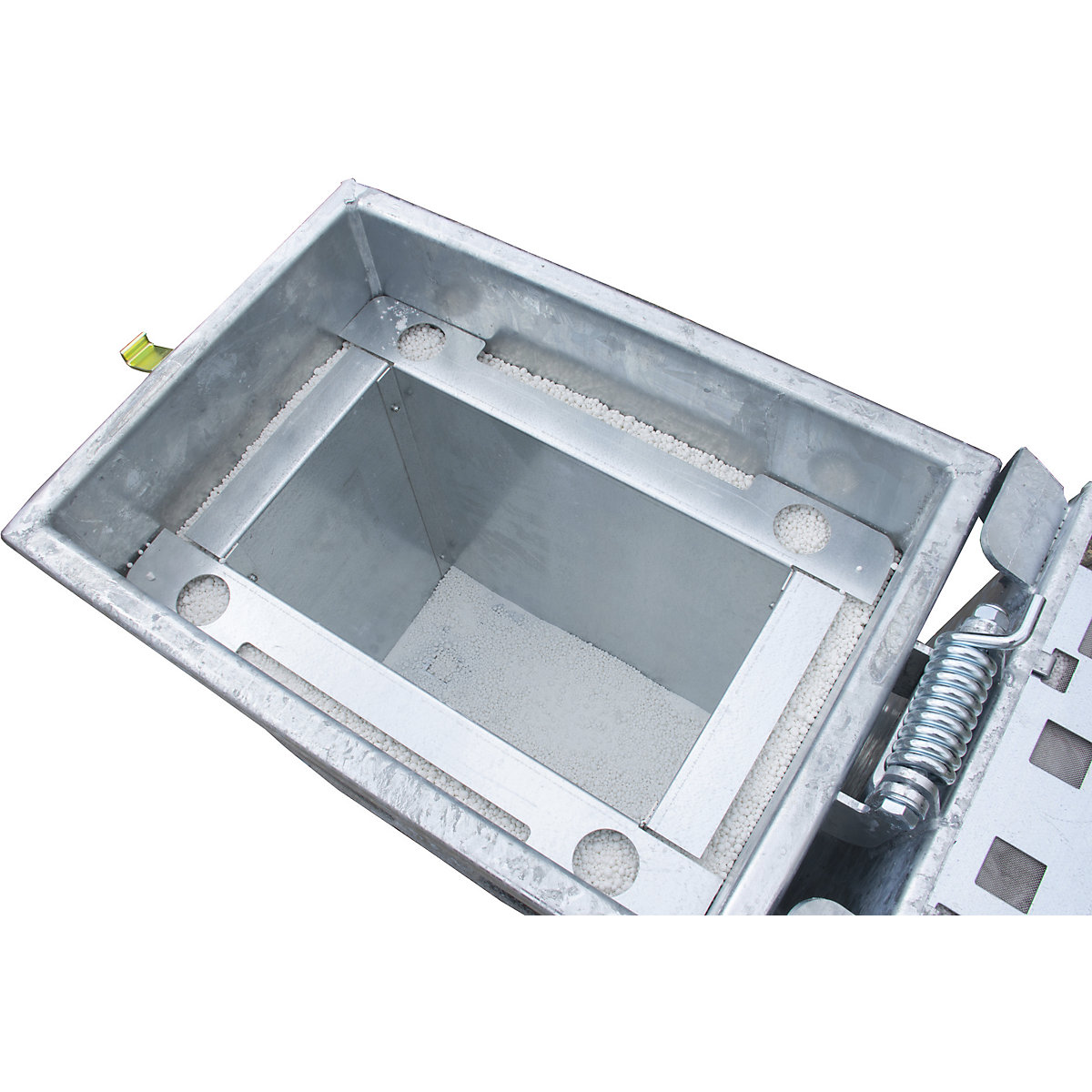 Recipiente de almacenamiento para baterías y pilas de iones de litio – eurokraft pro (Imagen del producto 9)-8