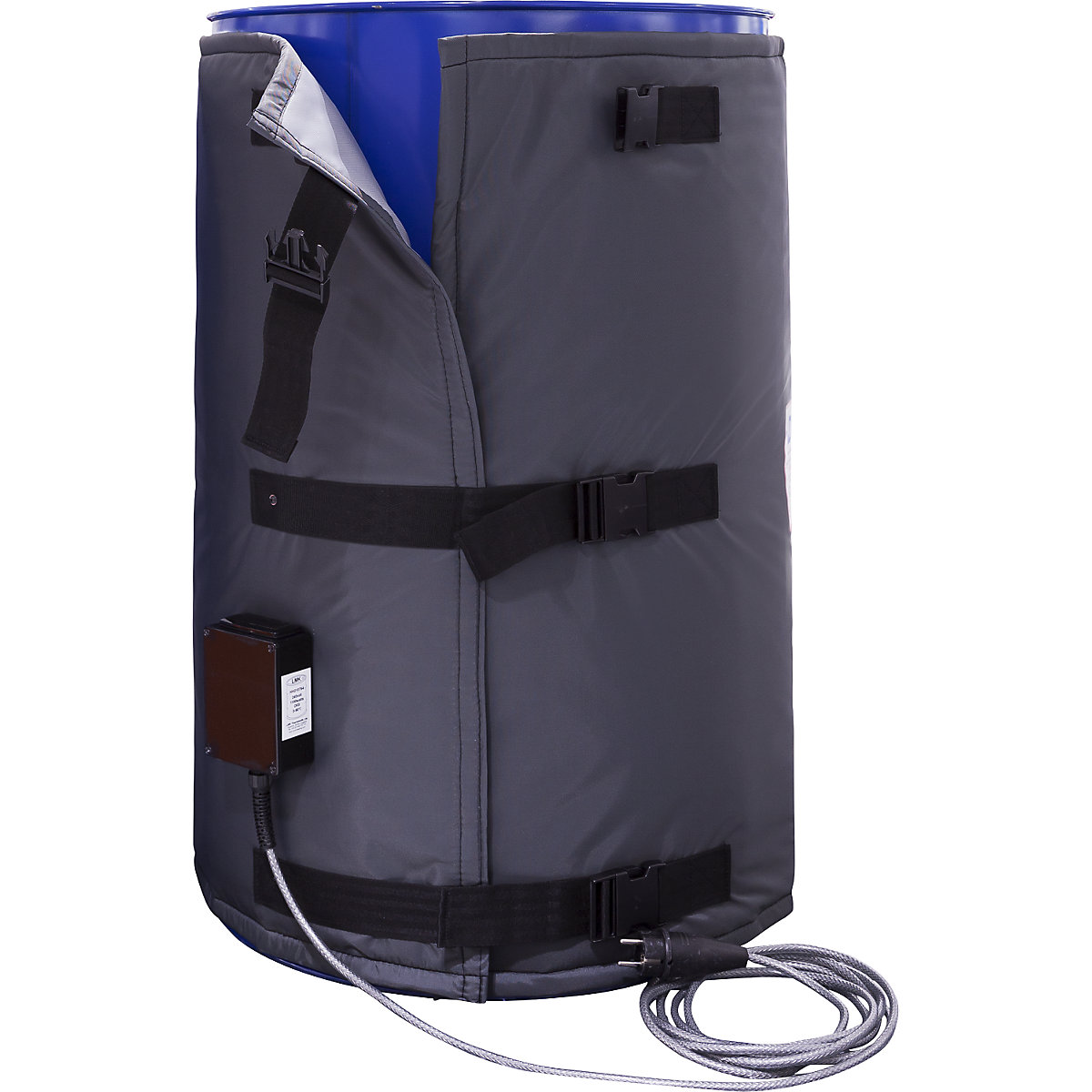 Forro calefactor digital para bidones PRO