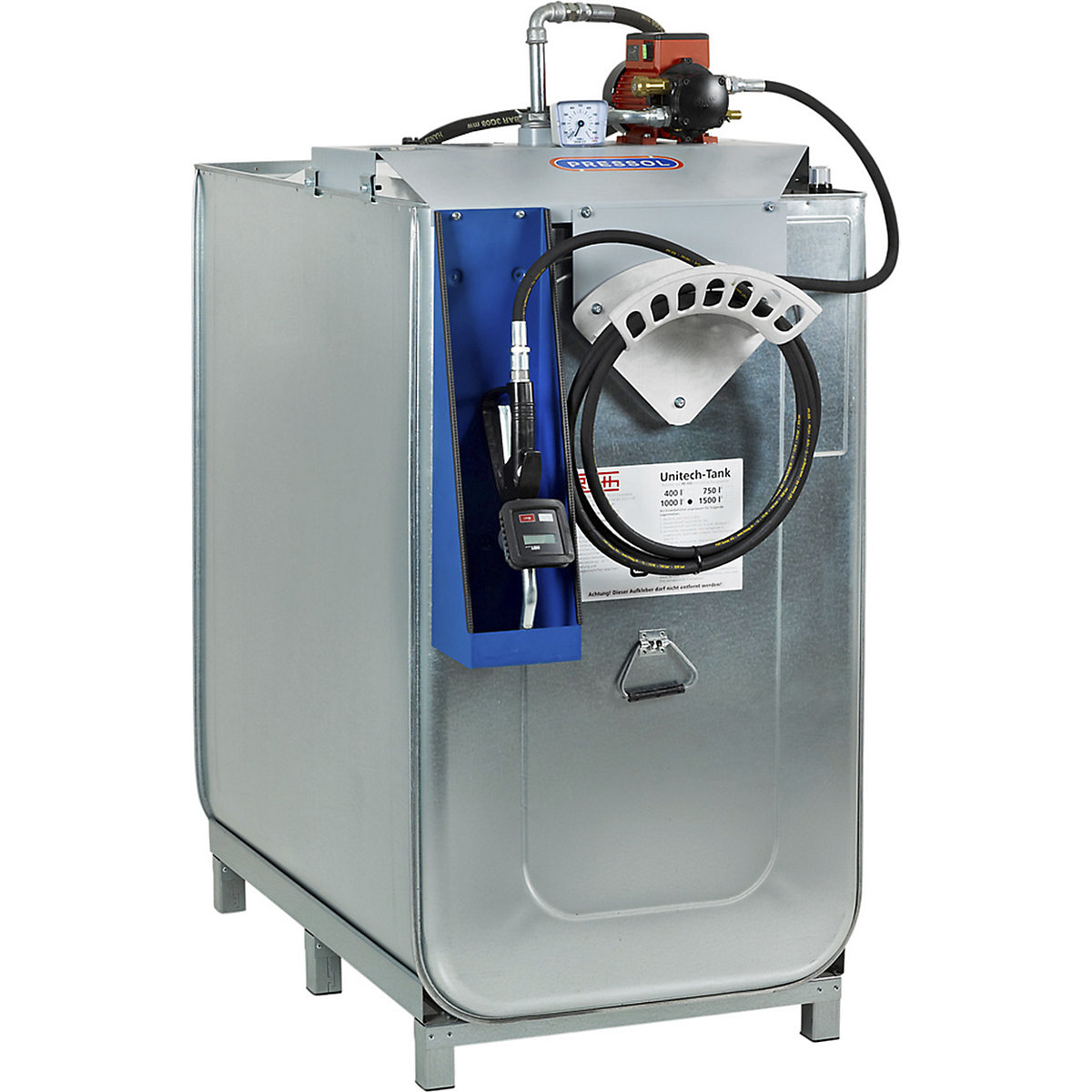 Instalación de depósito de aceite compacto para aceite limpio y aceites ignífugos – PRESSOL