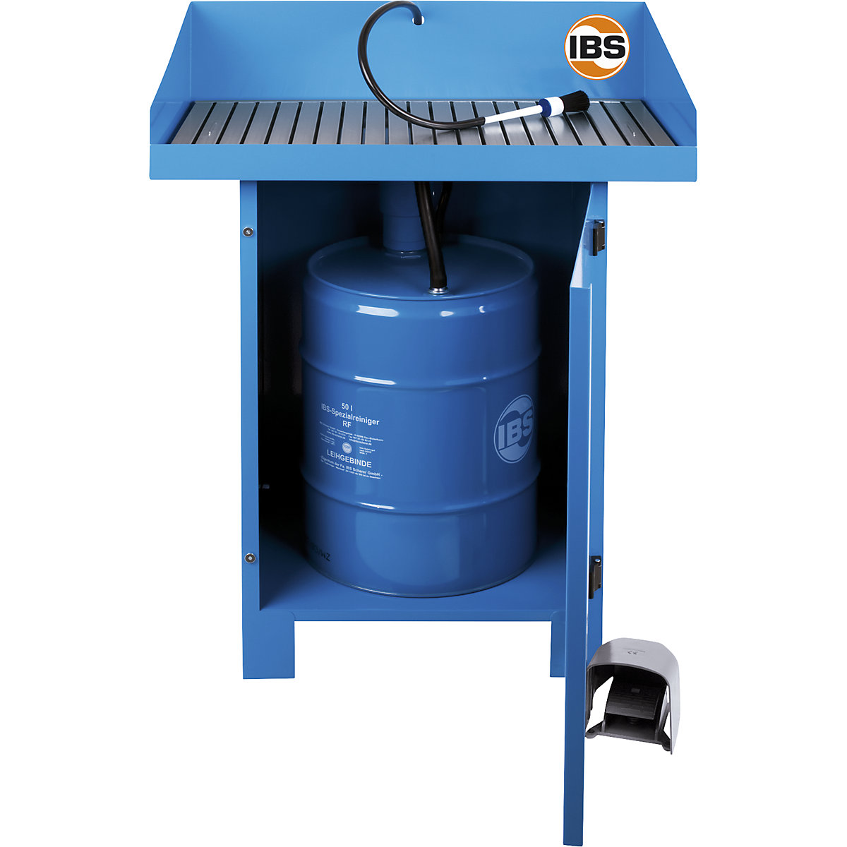 Equipo de limpieza de piezas compacto, con puerta – IBS Scherer (Imagen del producto 3)-2