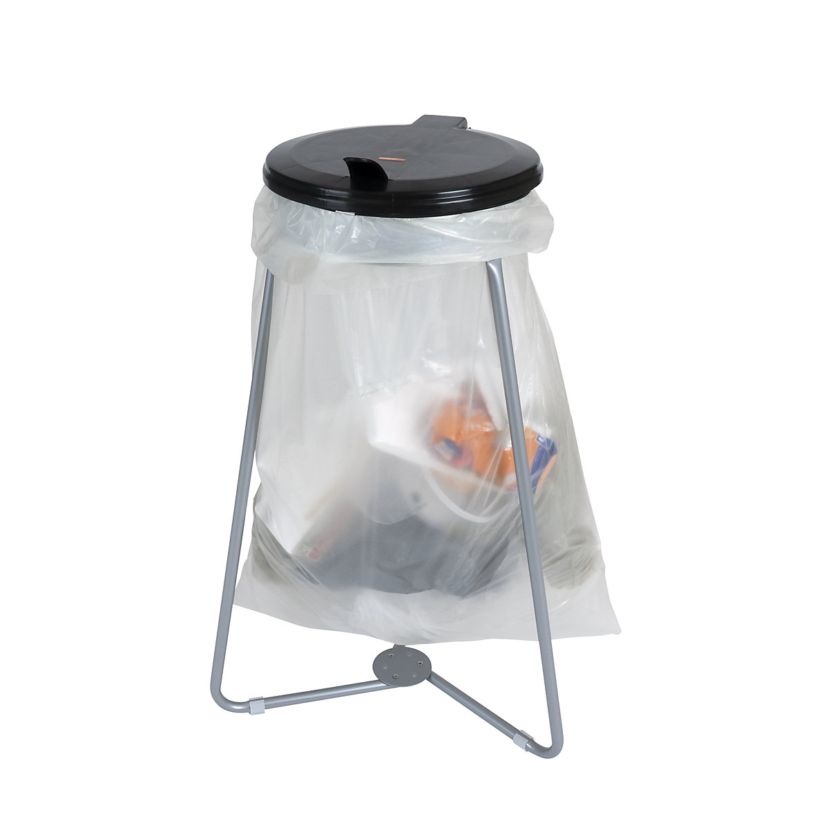 Bolsas de basura, 100% de PCR PEBD, 120 litros – eurokraft basic (Imagen del producto 17)-16