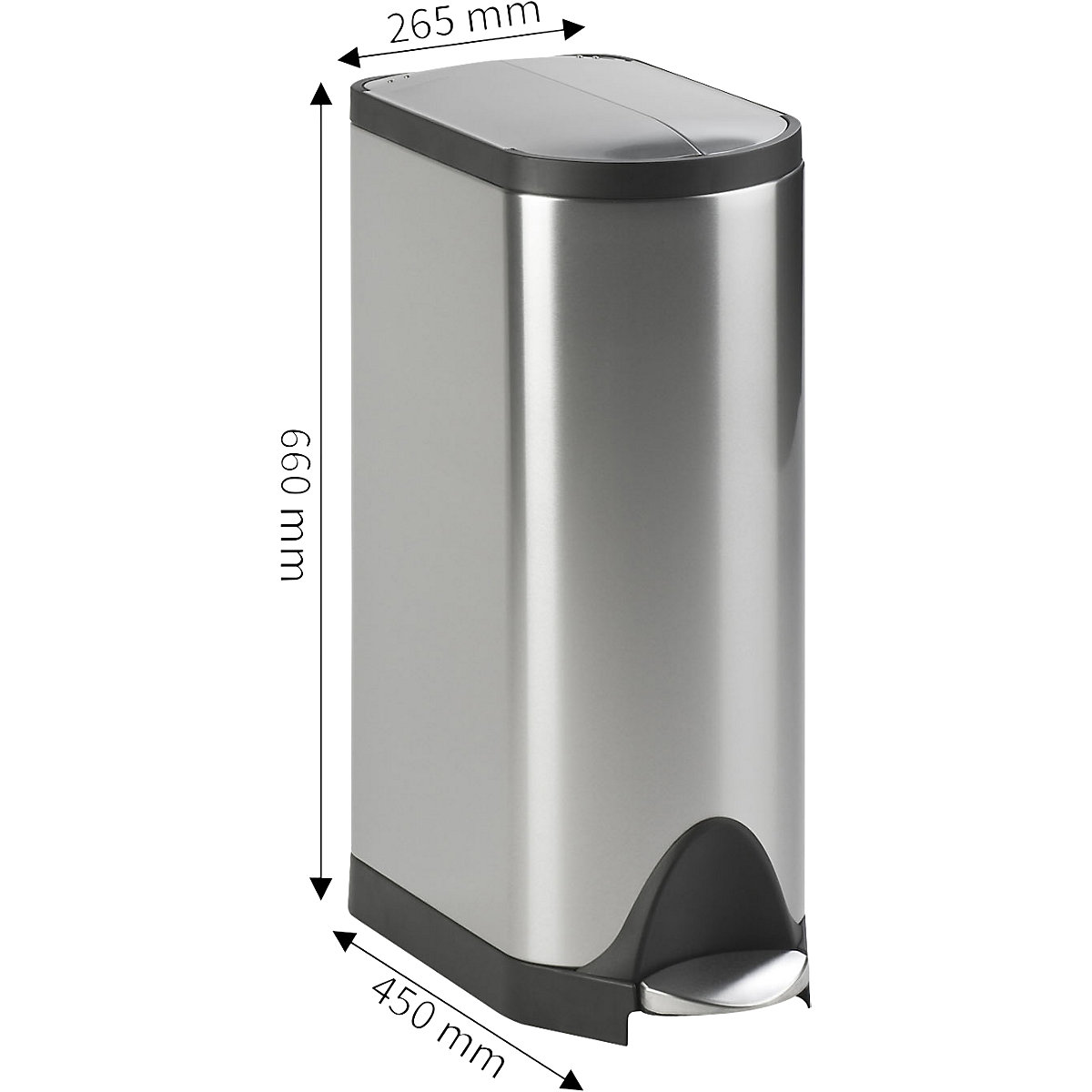 Colector de residuos con pedal BUTTERFLY (Imagen del producto 2)-1