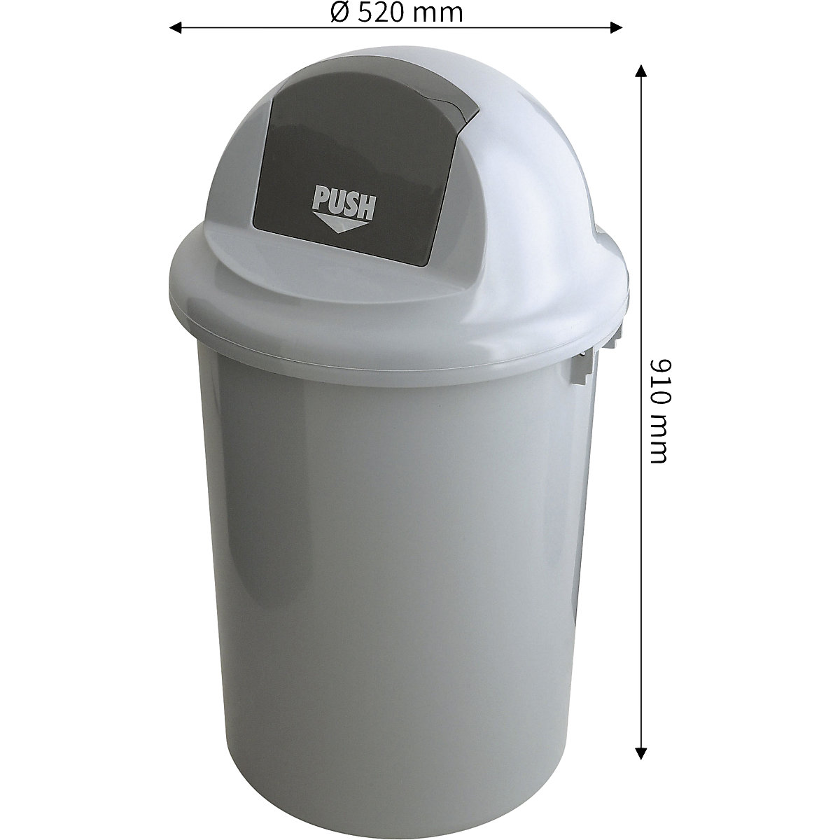 Colector de residuos con tapa de cierre automático (Imagen del producto 2)-1