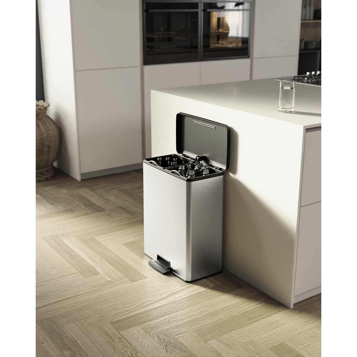 Cubo de basura con pedal Slim (Imagen del producto 9)-8