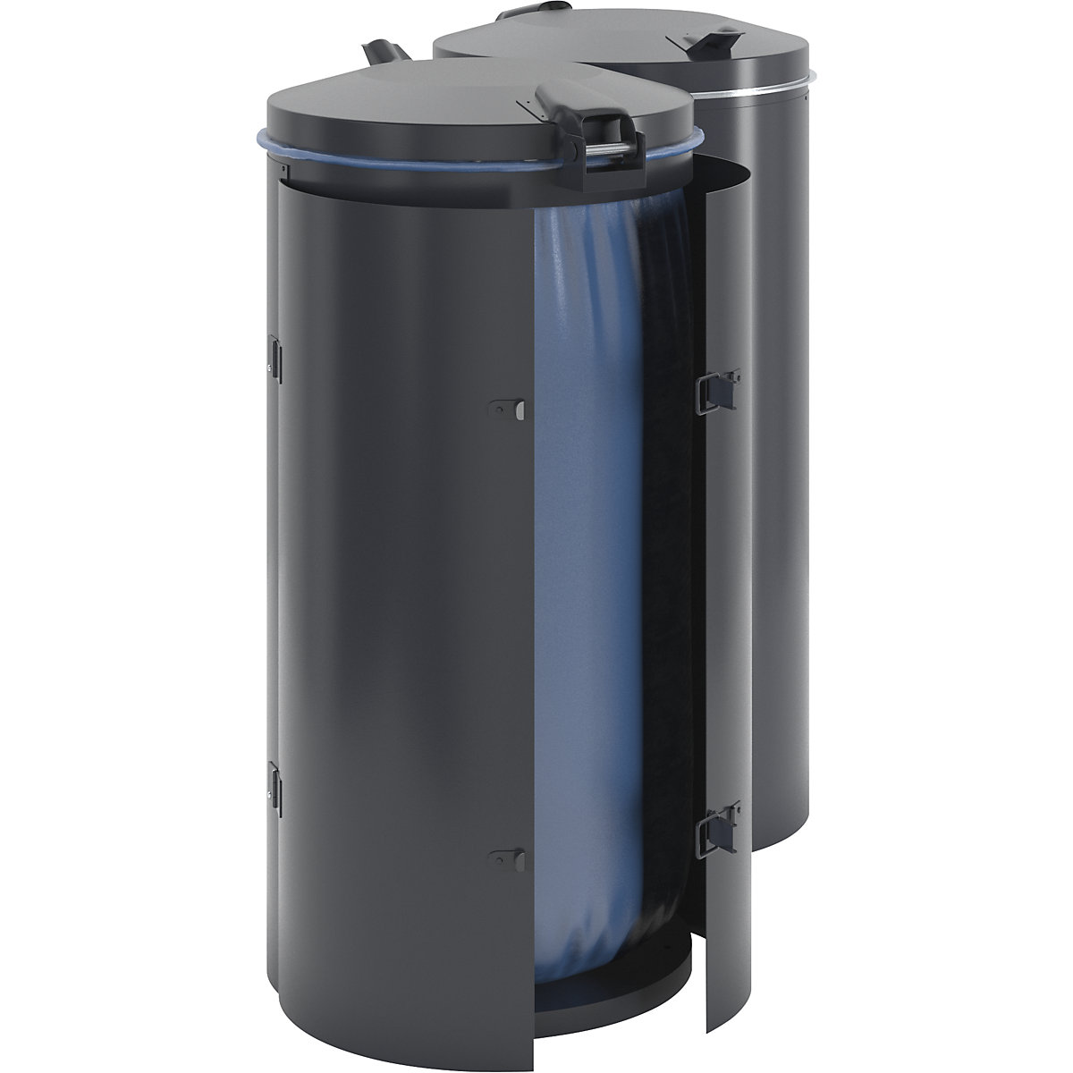 Colector de residuos de chapa de acero – VAR