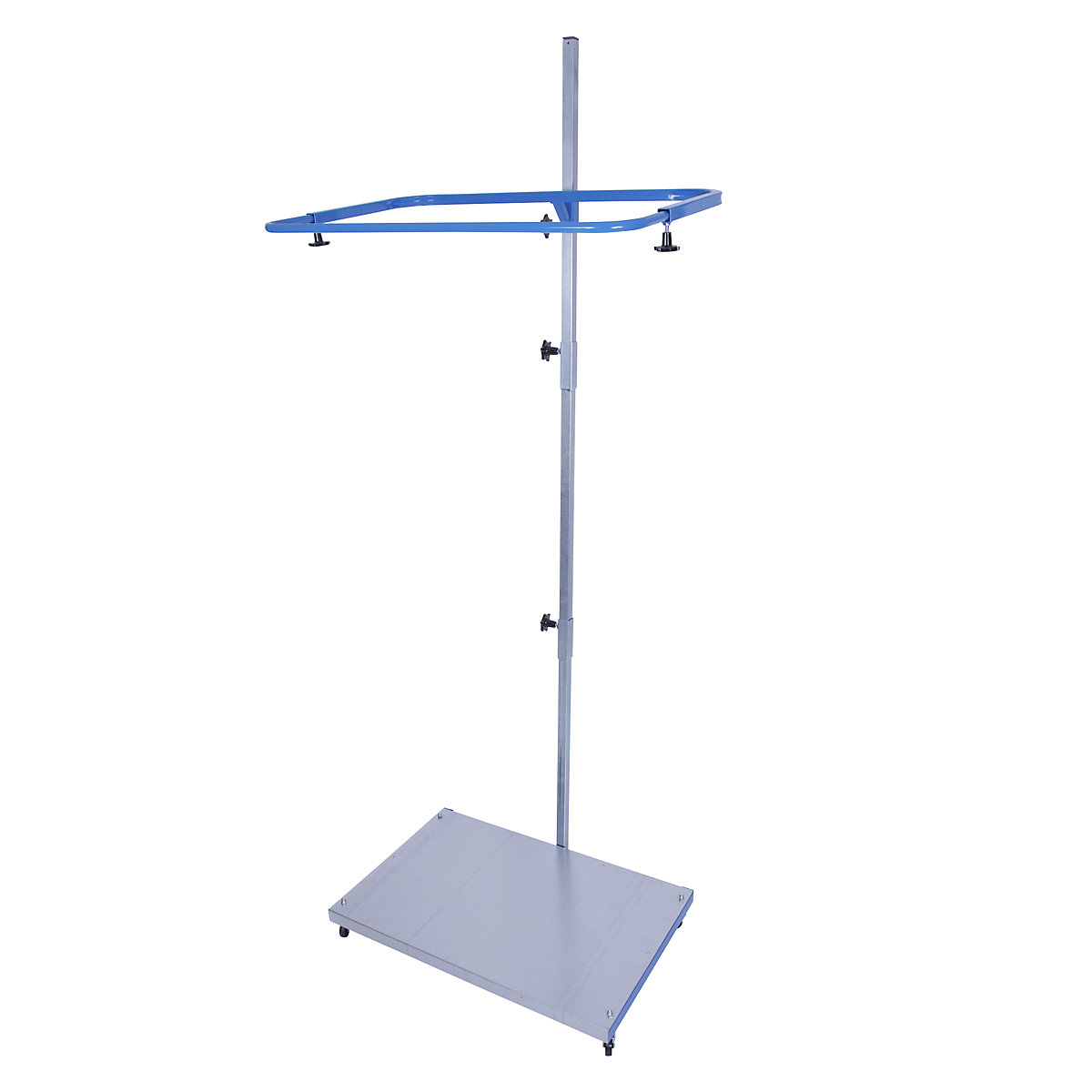 Portabolsa de basura de gran capacidad para separar materiales, acero – eurokraft pro (Imagen del producto 3)-2