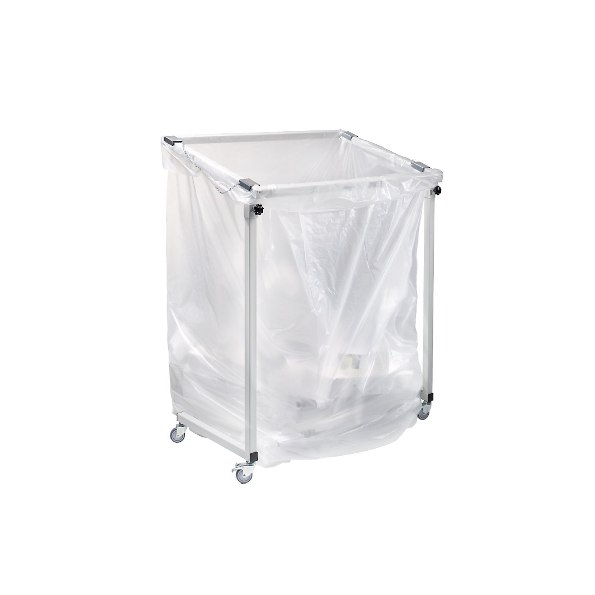 Portabolsa de basura de gran capacidad para separar materiales – eurokraft pro