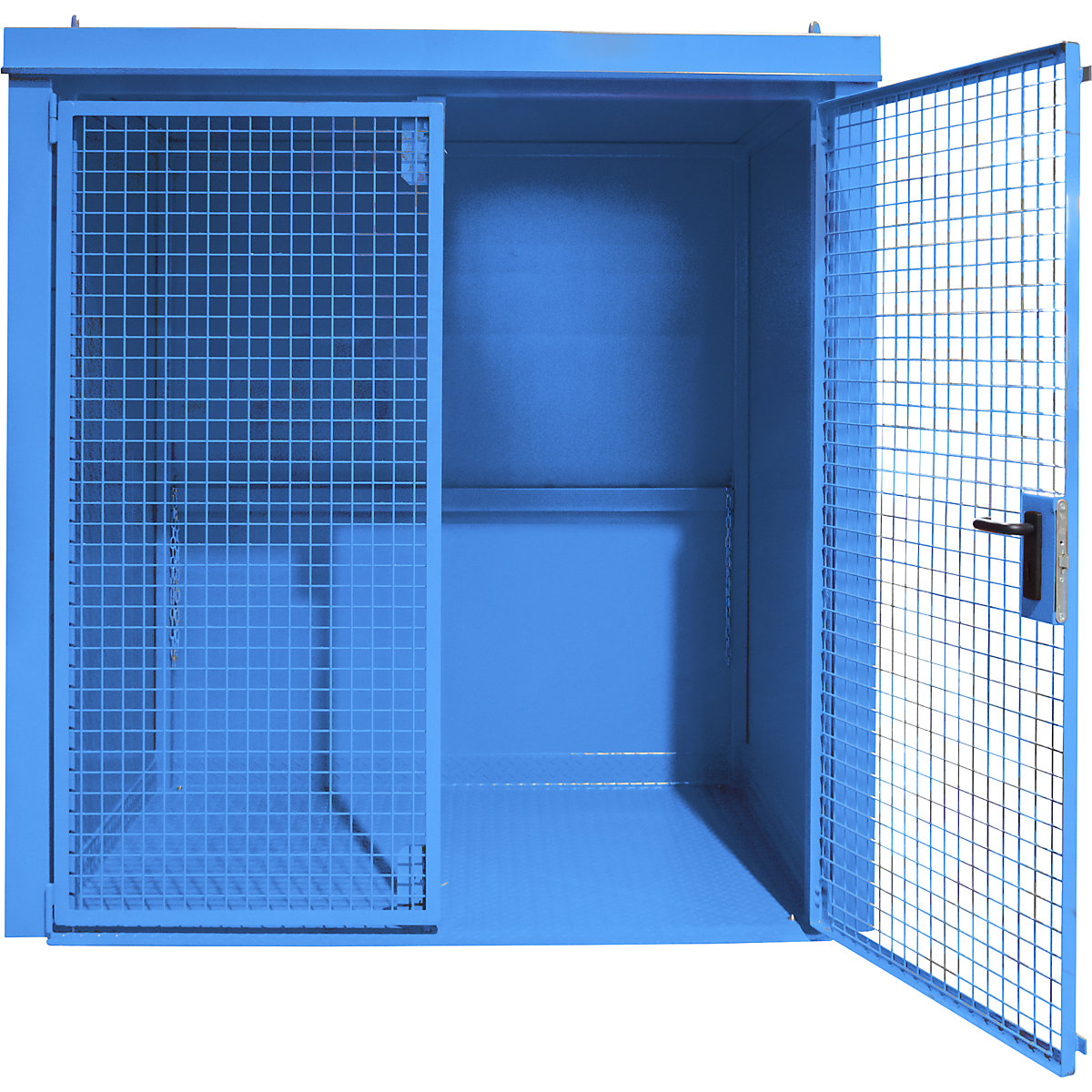 Container pentru butelii de gaz, ignifug – eurokraft pro (Imagine produs 2)-1