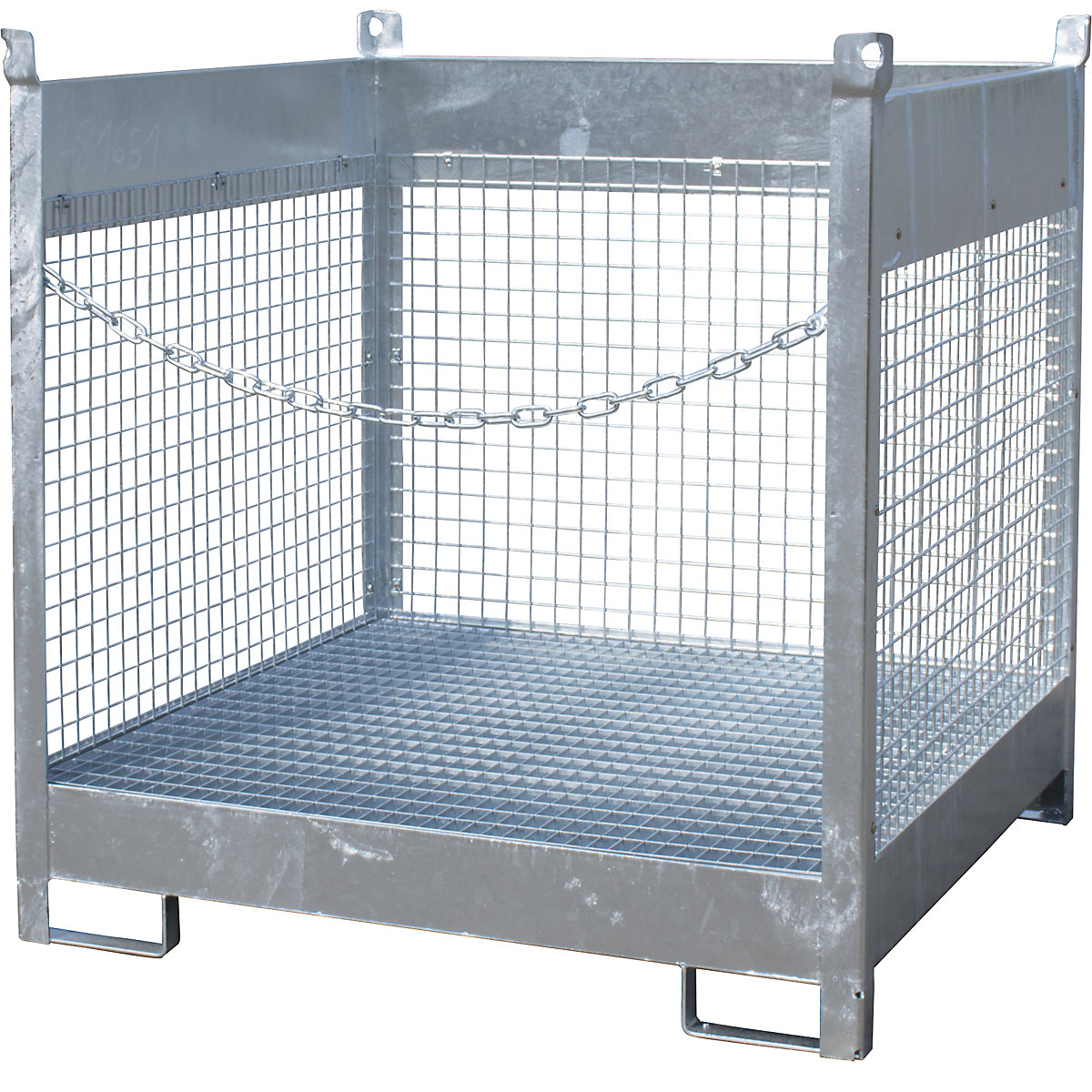 Palet de depozitare și transport cu vană de captare – eurokraft pro