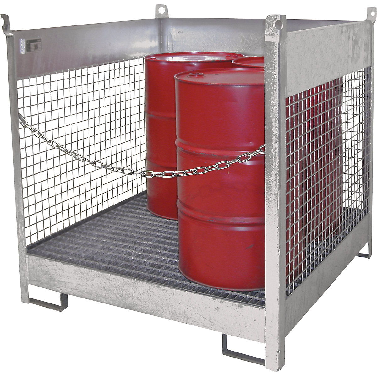 Palet de depozitare și transport cu vană de captare – eurokraft pro (Imagine produs 3)-2