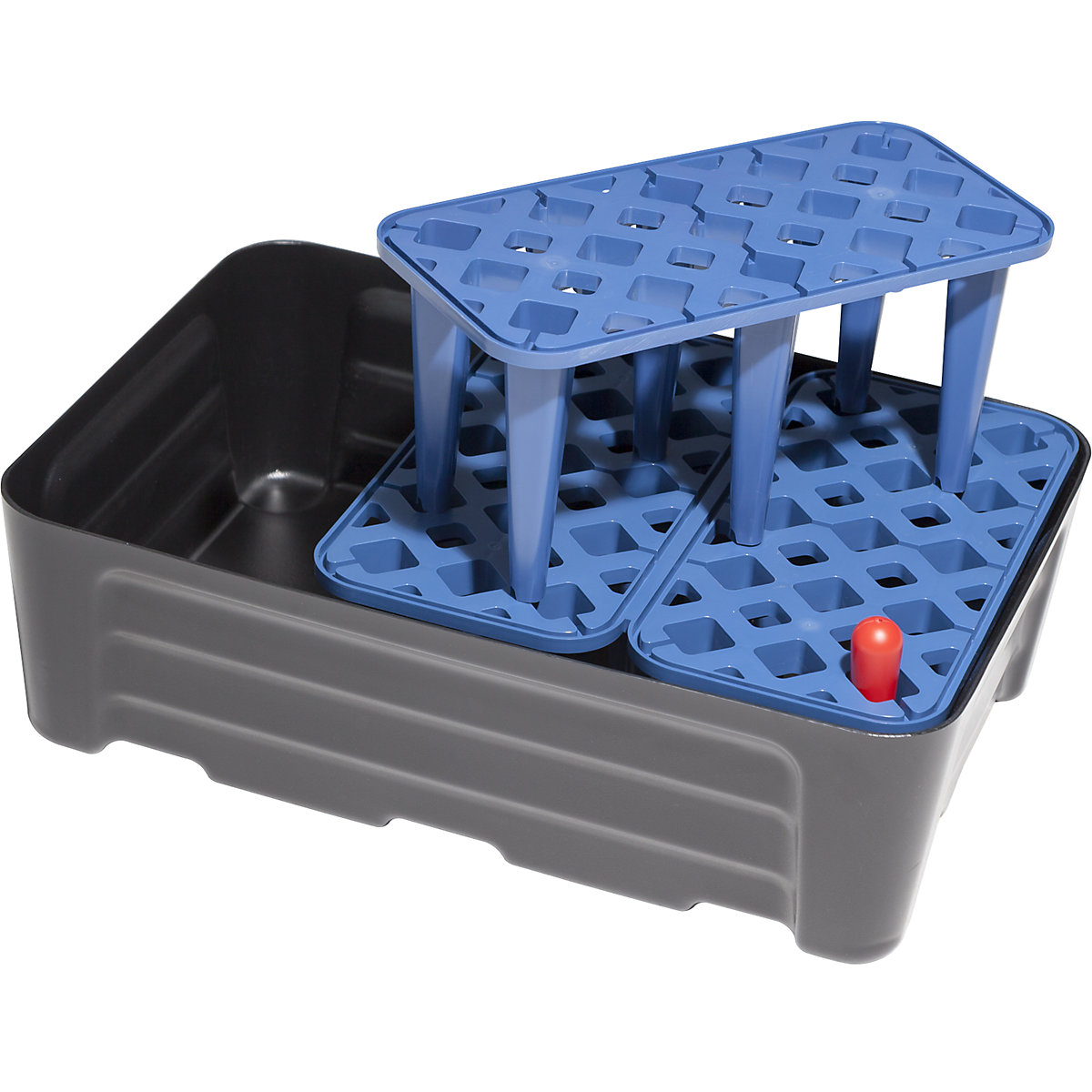 Vană din PE universală pentru recipiente mici – eurokraft pro (Imagine produs 4)-3