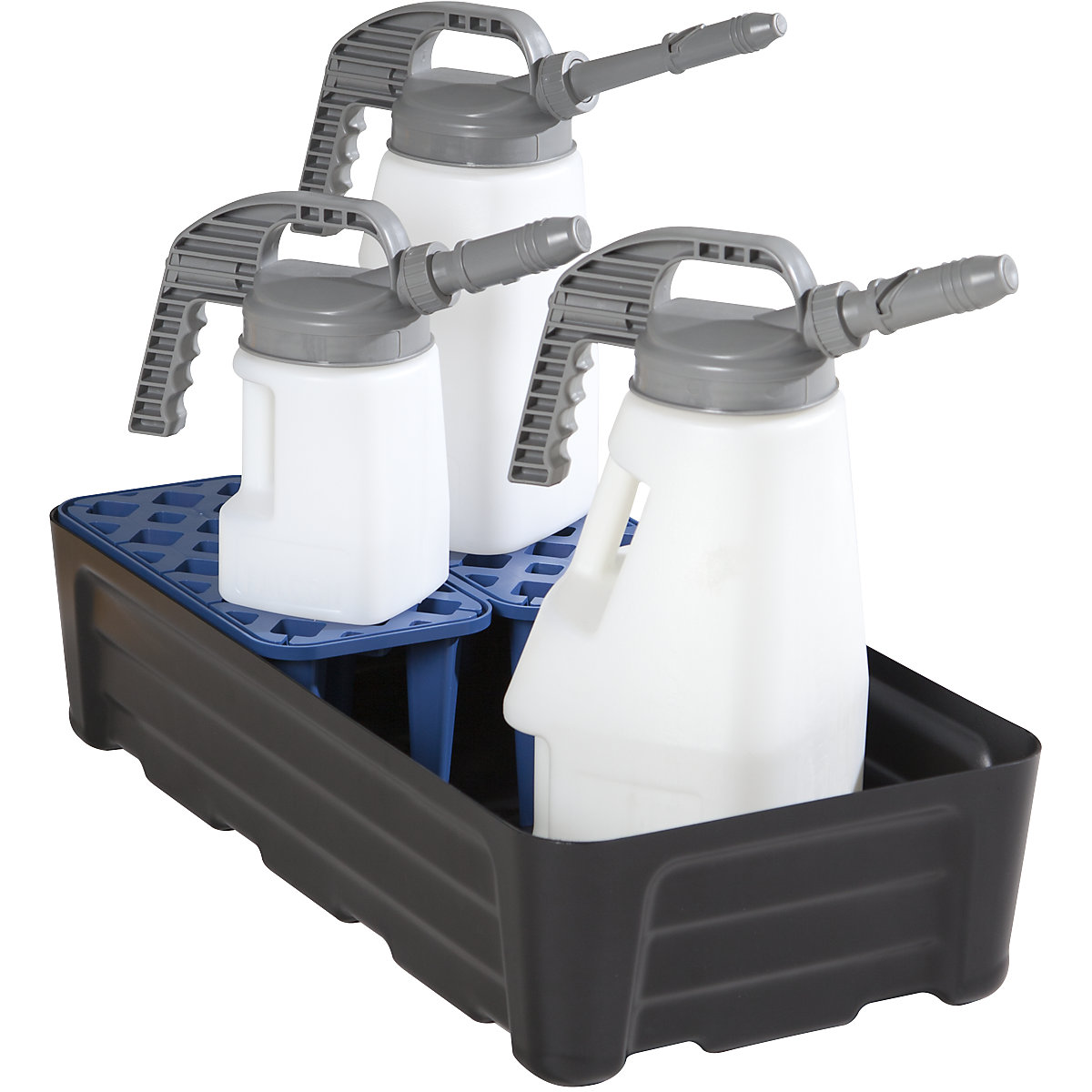 Vană din PE universală pentru recipiente mici – eurokraft pro (Imagine produs 3)-2