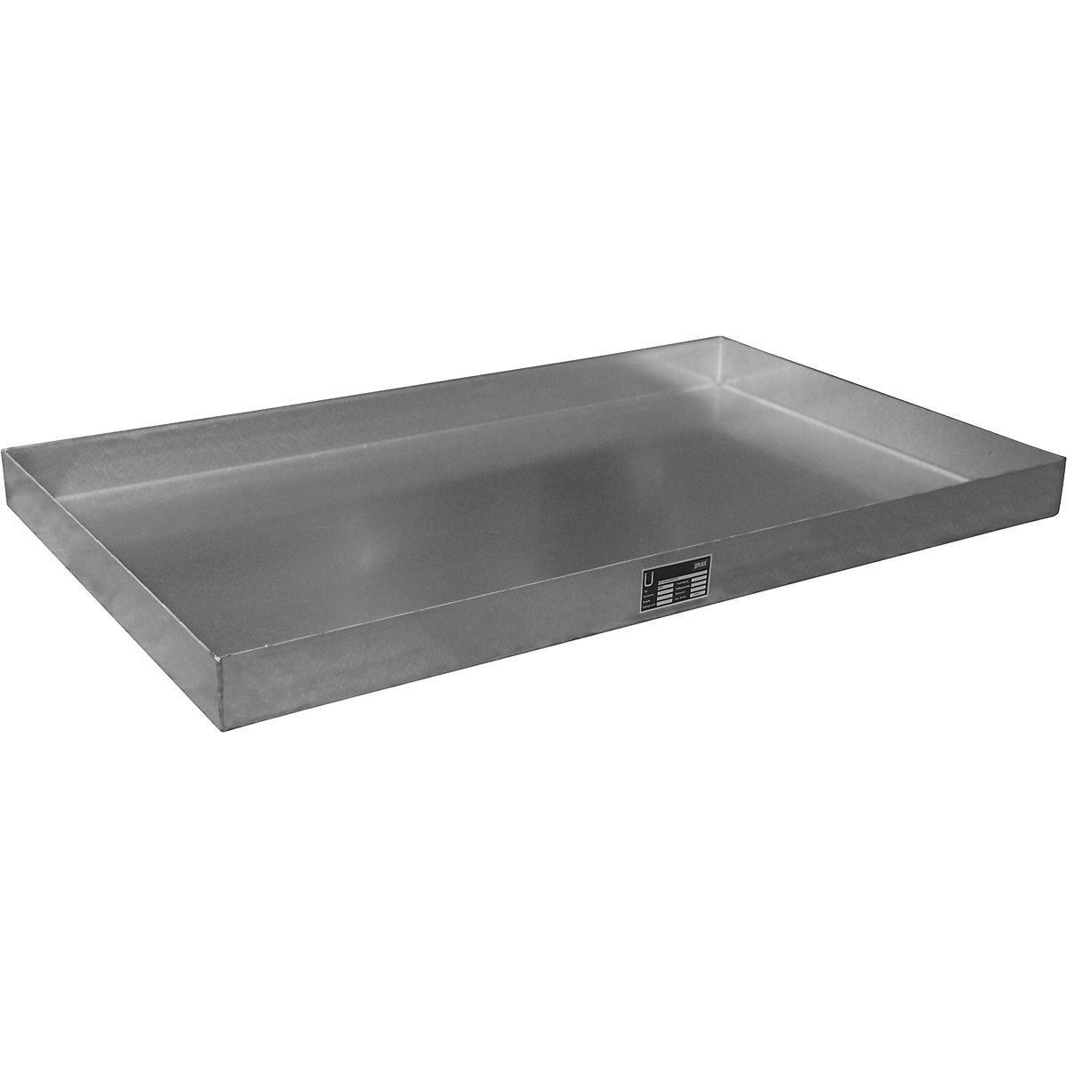Vană din inox pentru recipiente mici – eurokraft pro