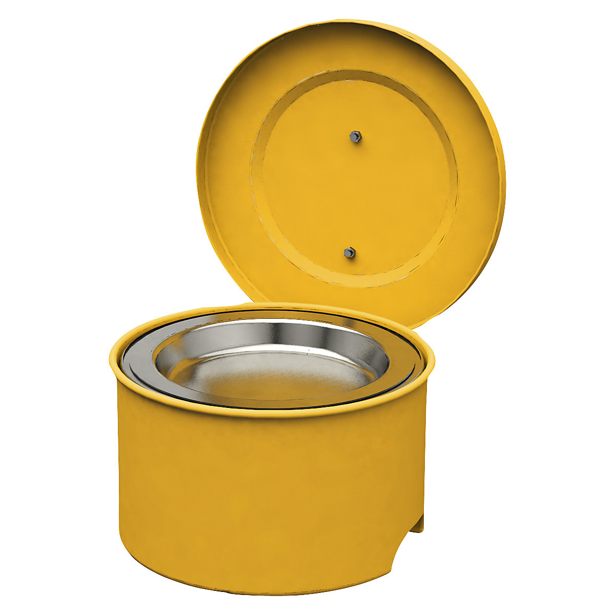 Dispozitiv pentru curățarea pieselor mici, cu racord de împământare