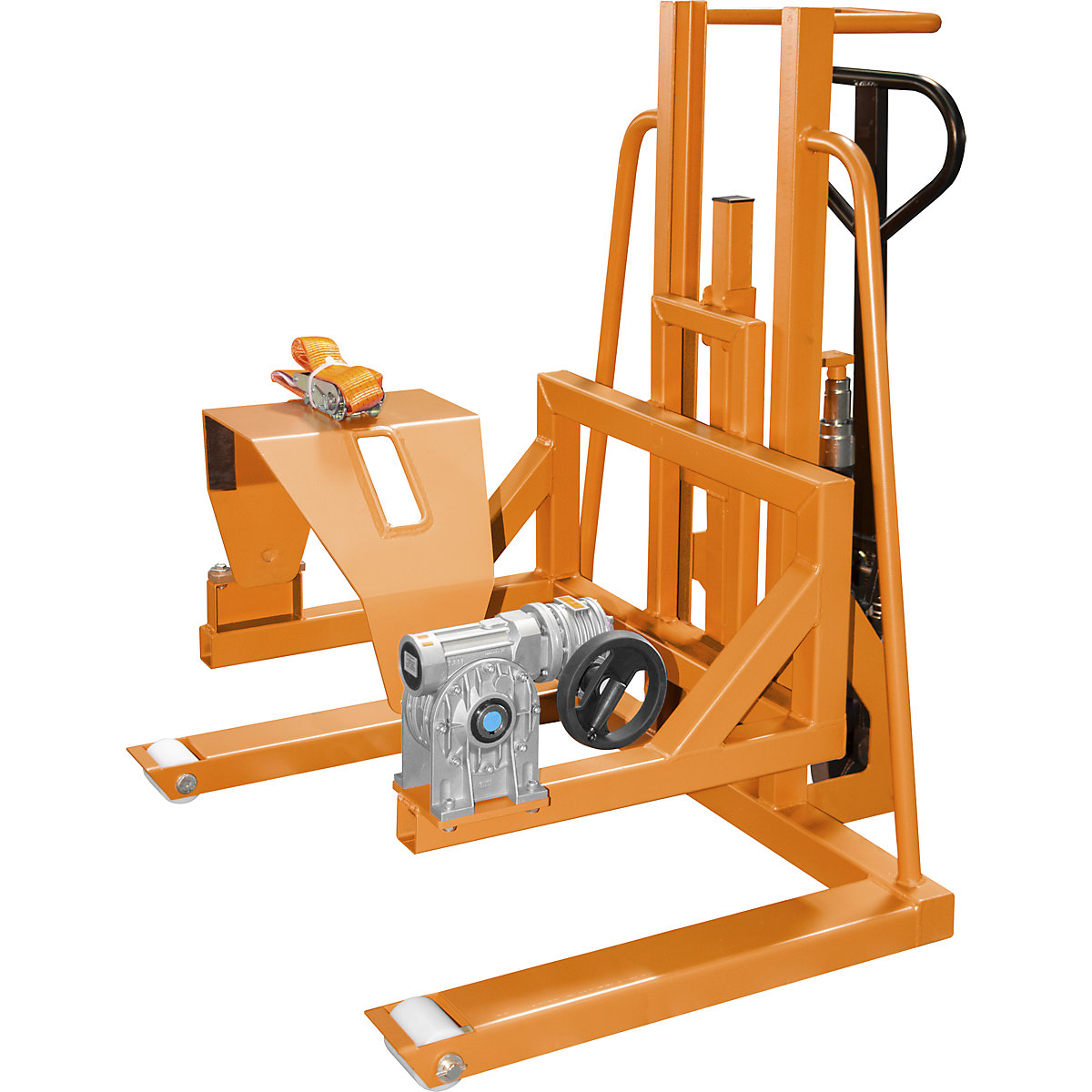 Cărucior pentru ridicarea butoaielor FHR 600 F – eurokraft pro