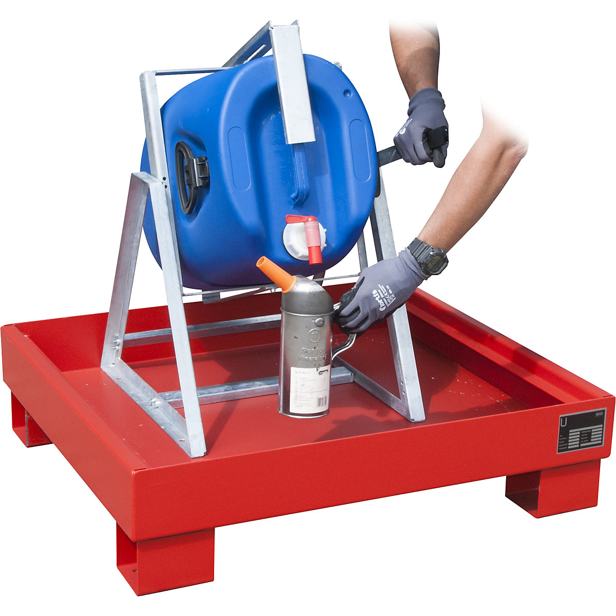 Suport basculant pentru canistră – eurokraft pro (Imagine produs 5)-4